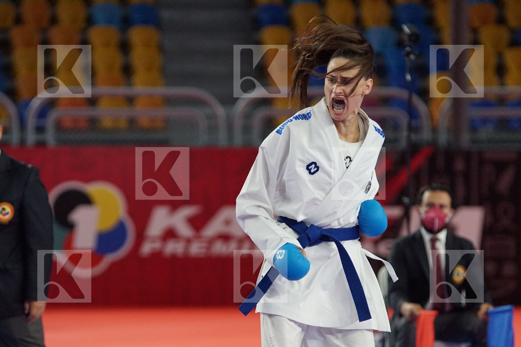 Maryam AJARAY (MOROCCO) vs (Halyna MELNYK (UKRAINE) in Female Kumite -68 Kg - Bronze bout