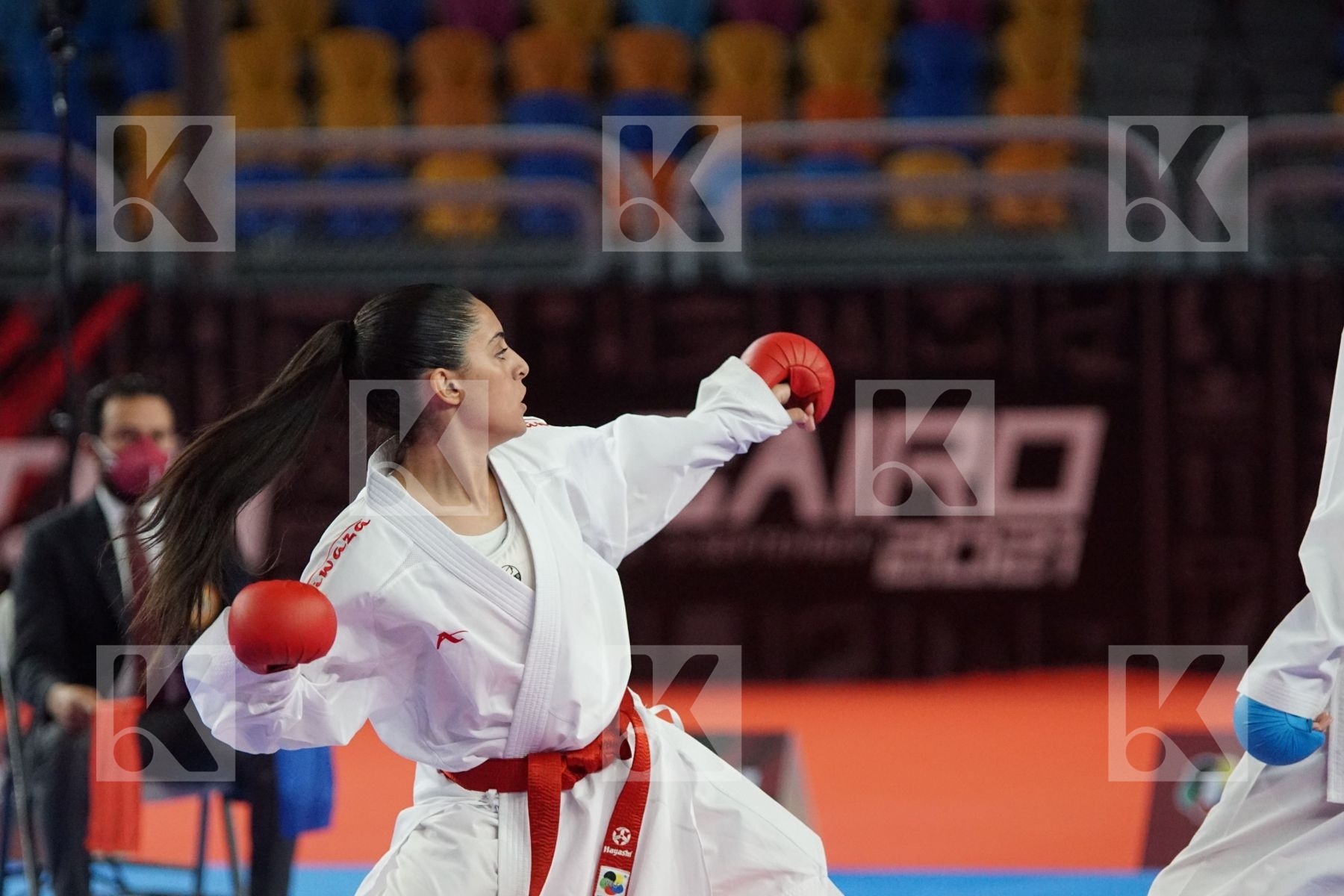 Maryam AJARAY (MOROCCO) vs (Halyna MELNYK (UKRAINE) in Female Kumite -68 Kg - Bronze bout