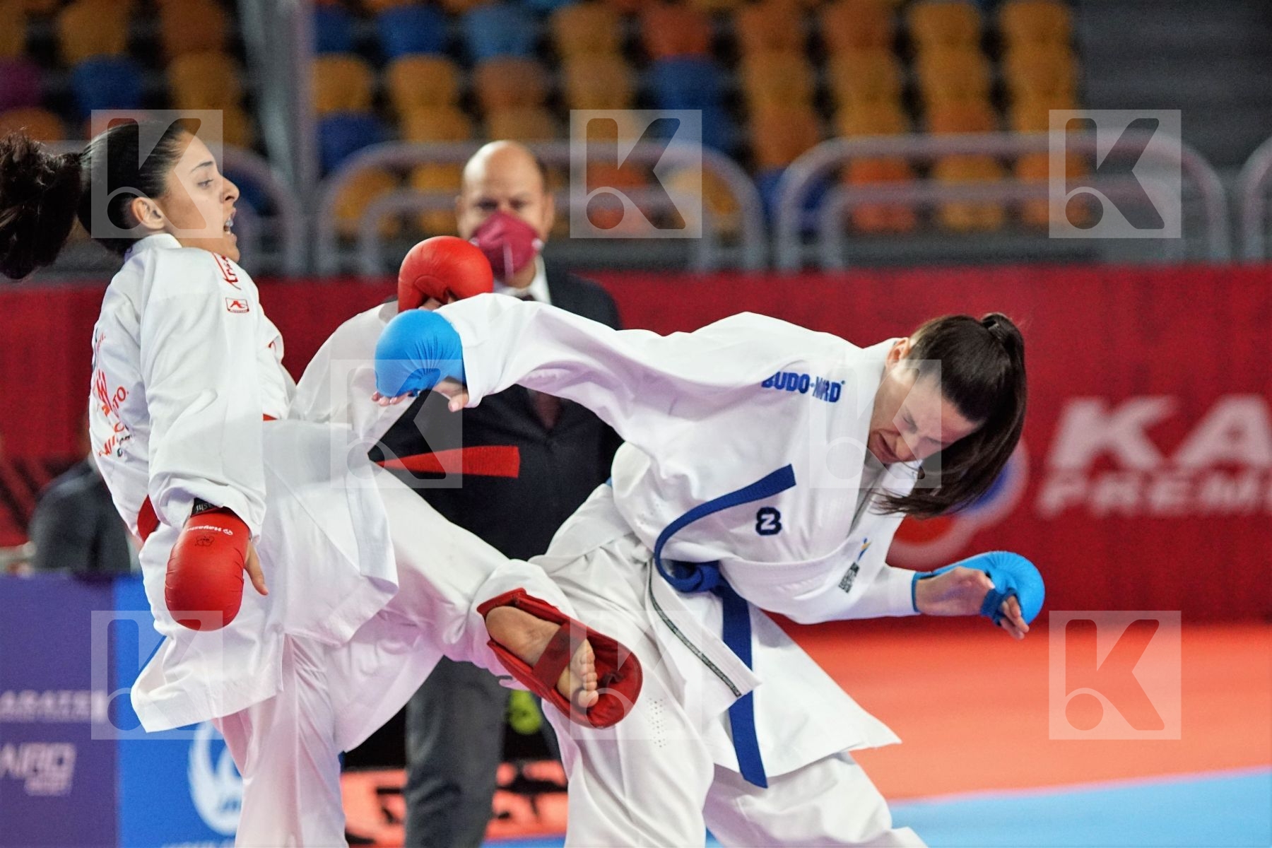 Maryam AJARAY (MOROCCO) vs (Halyna MELNYK (UKRAINE) in Female Kumite -68 Kg - Bronze bout