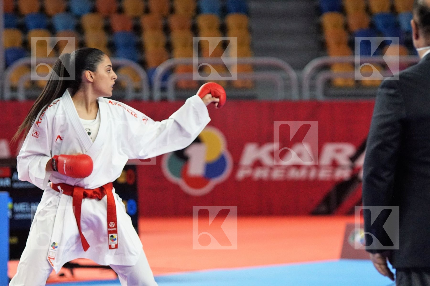 Maryam AJARAY (MOROCCO) vs (Halyna MELNYK (UKRAINE) in Female Kumite -68 Kg - Bronze bout
