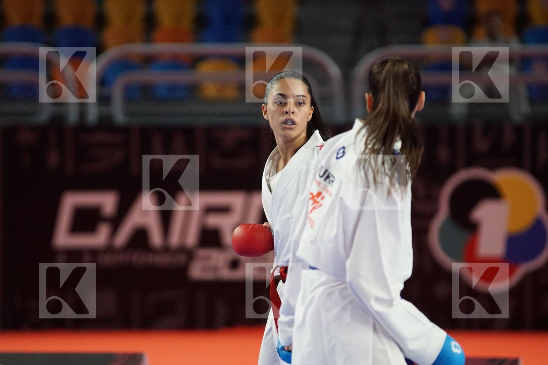 Maryam AJARAY (MOROCCO) vs (Halyna MELNYK (UKRAINE) in Female Kumite -68 Kg - Bronze bout