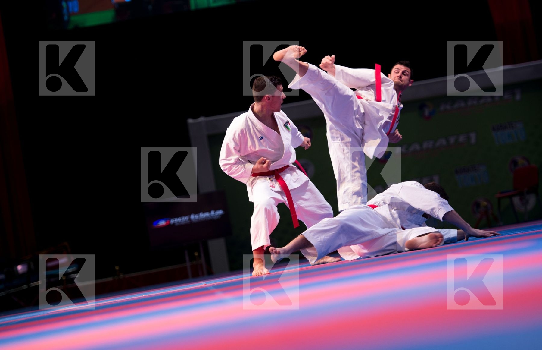 Italy kata qualification team top