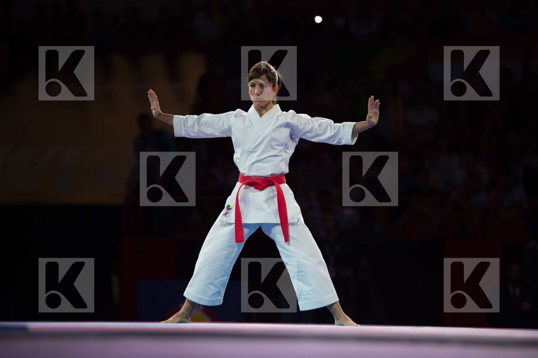 Dubai Female final kata Sanchez Jaime Sandra United Arab Emirate