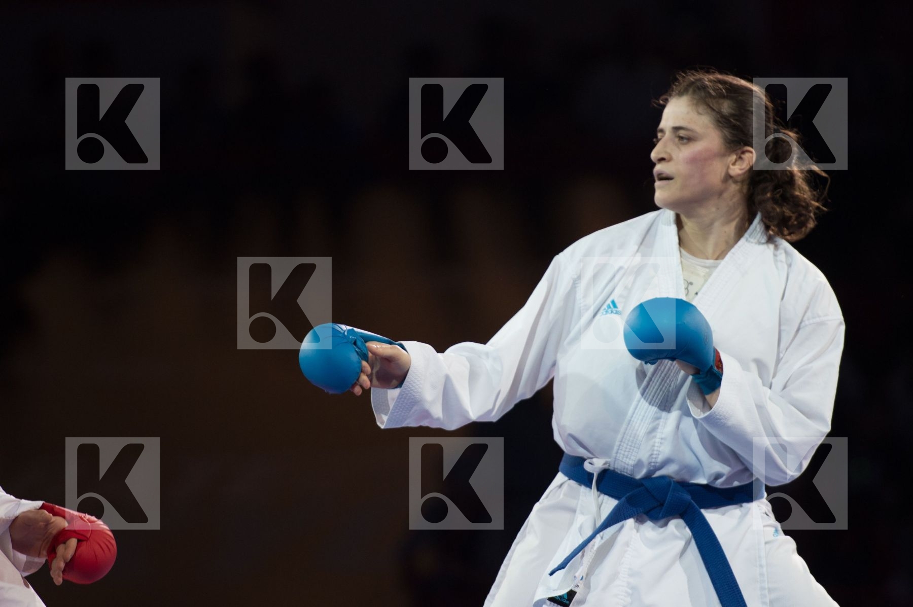 -68 Kg Dubai Female final Italy kumite Russian Federation Semera
