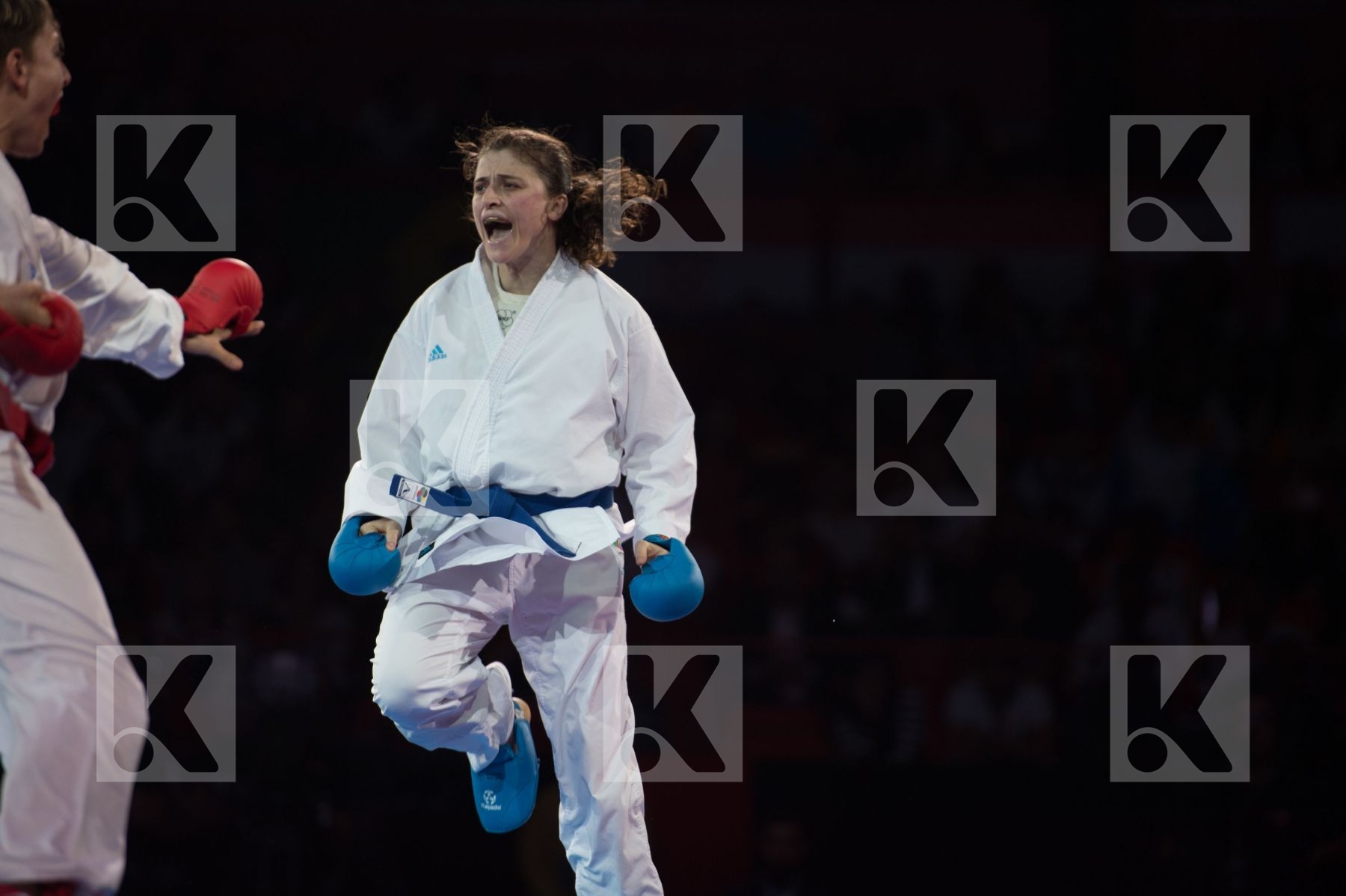 -68 Kg Dubai Female final Italy kumite Russian Federation Semera