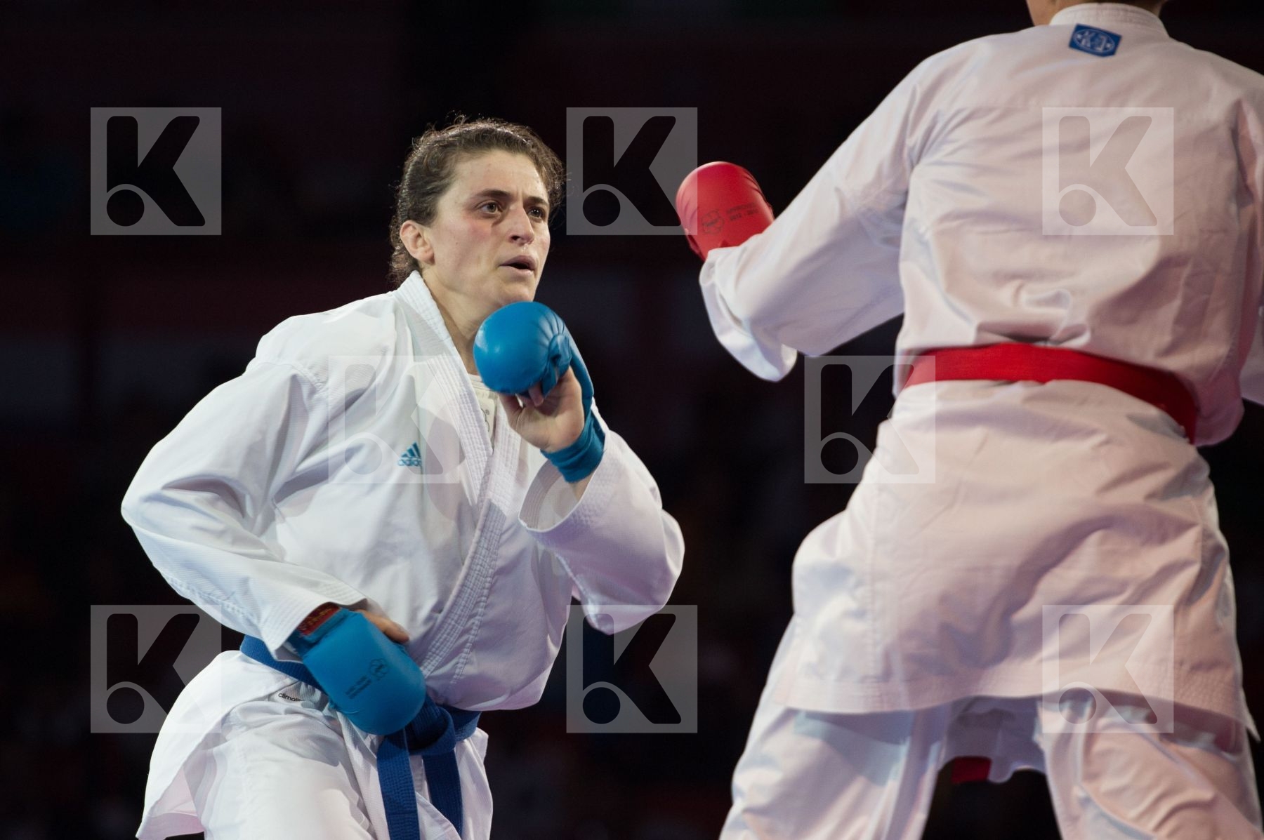 -68 Kg Dubai Female final Italy kumite Russian Federation Semera