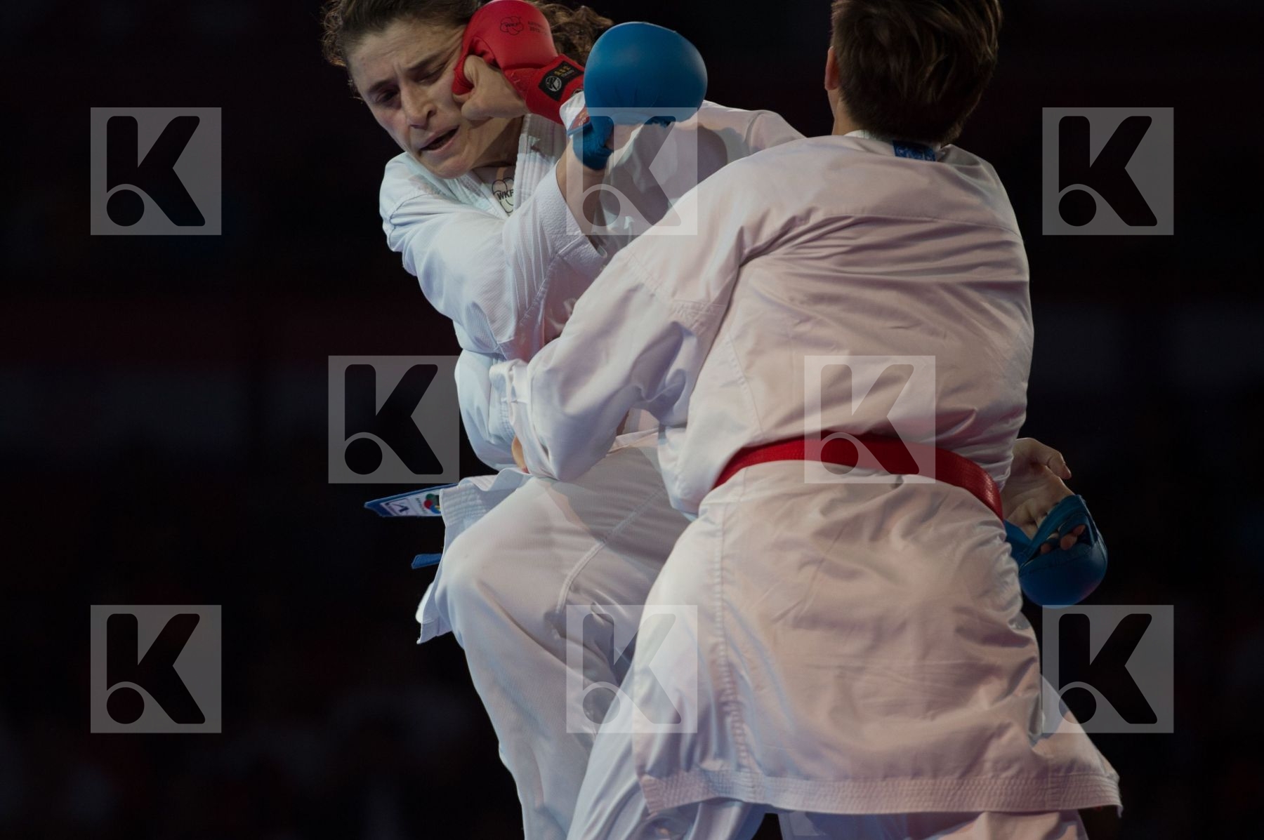 -68 Kg Dubai Female final Italy kumite Russian Federation Semera
