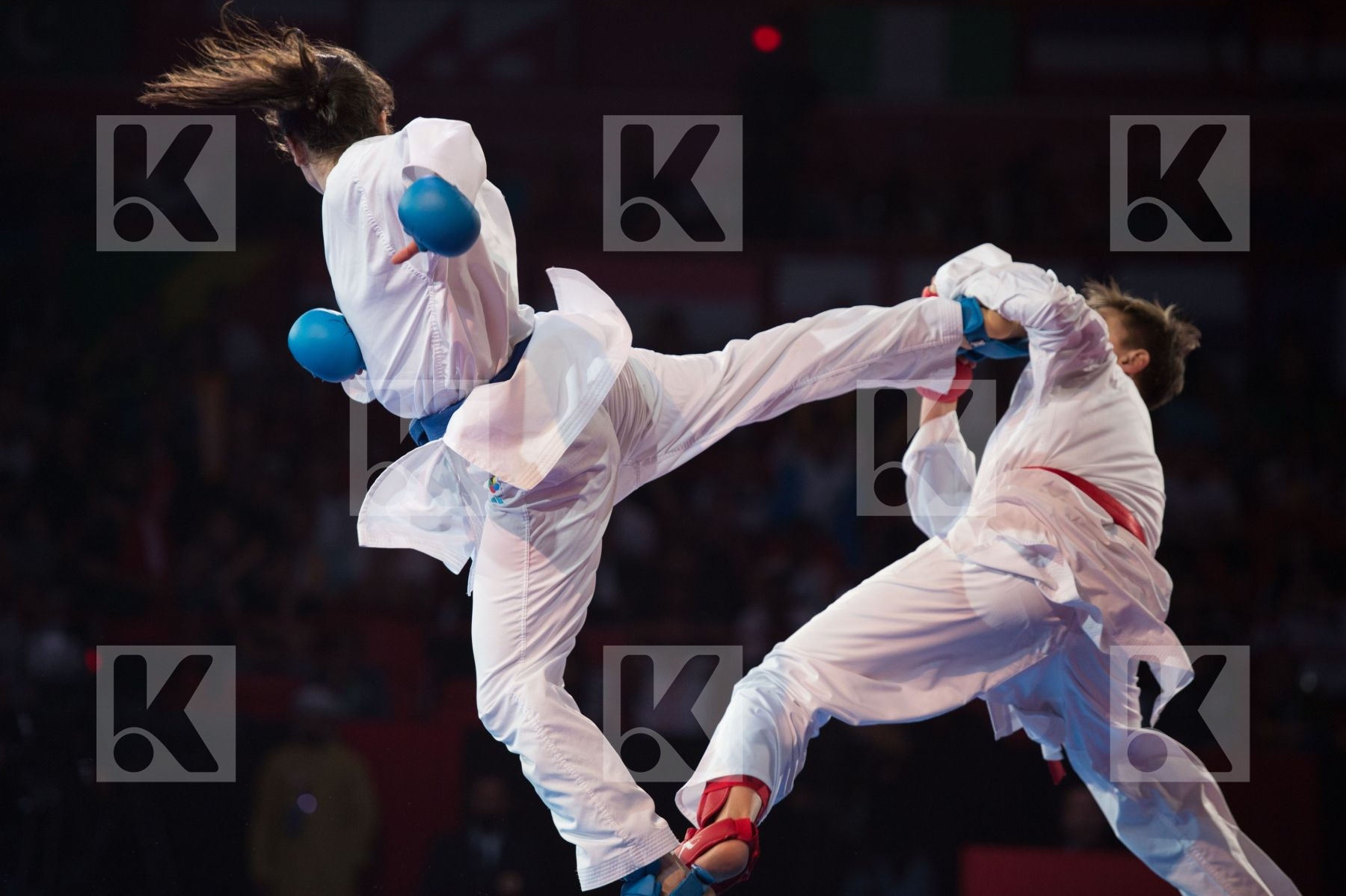 -68 Kg Dubai Female final Italy kumite Russian Federation Semera
