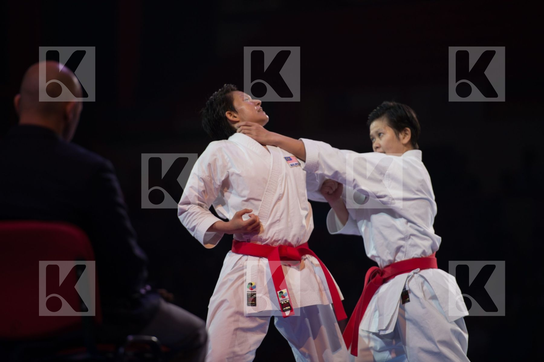 bunkai Dubai Female final kata Malaysia team