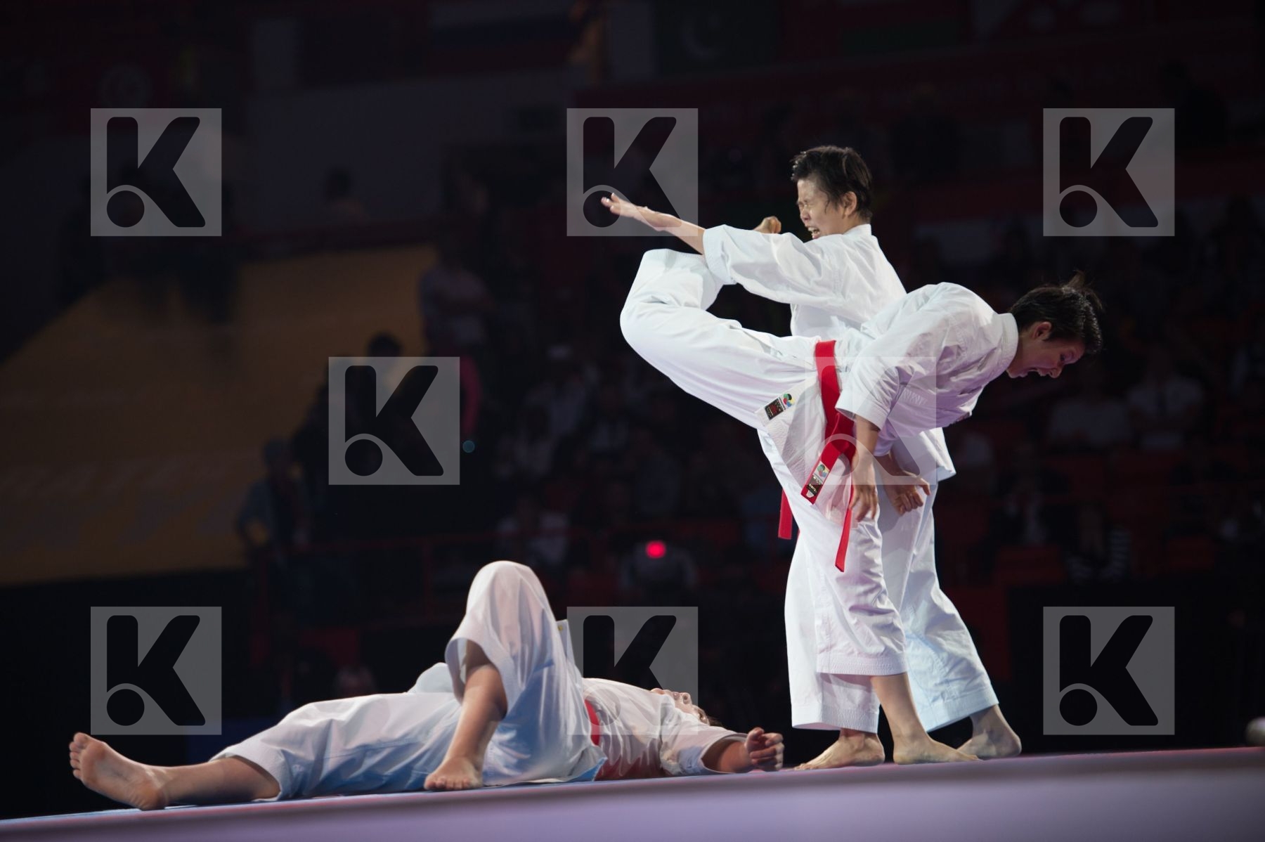 bunkai Dubai Female final kata Malaysia team