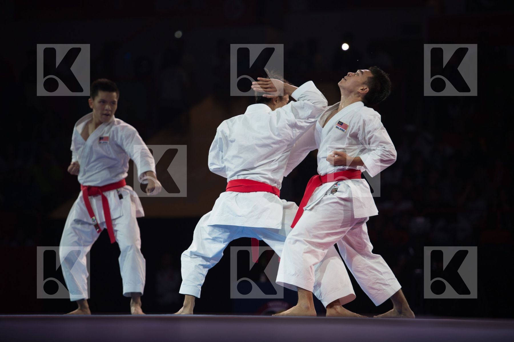 bunkai Dubai final kata Malaysia Male team