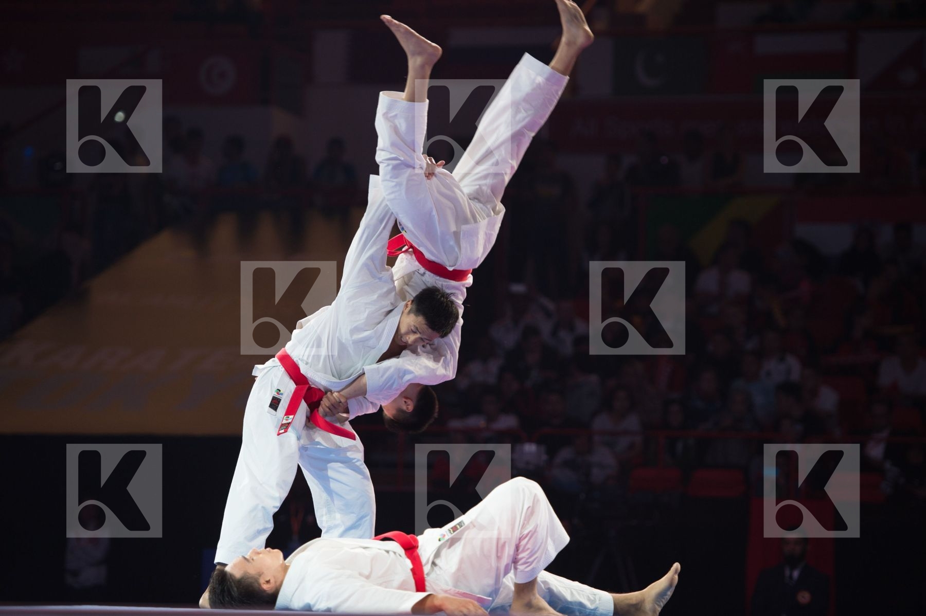 bunkai Dubai final kata Malaysia Male team