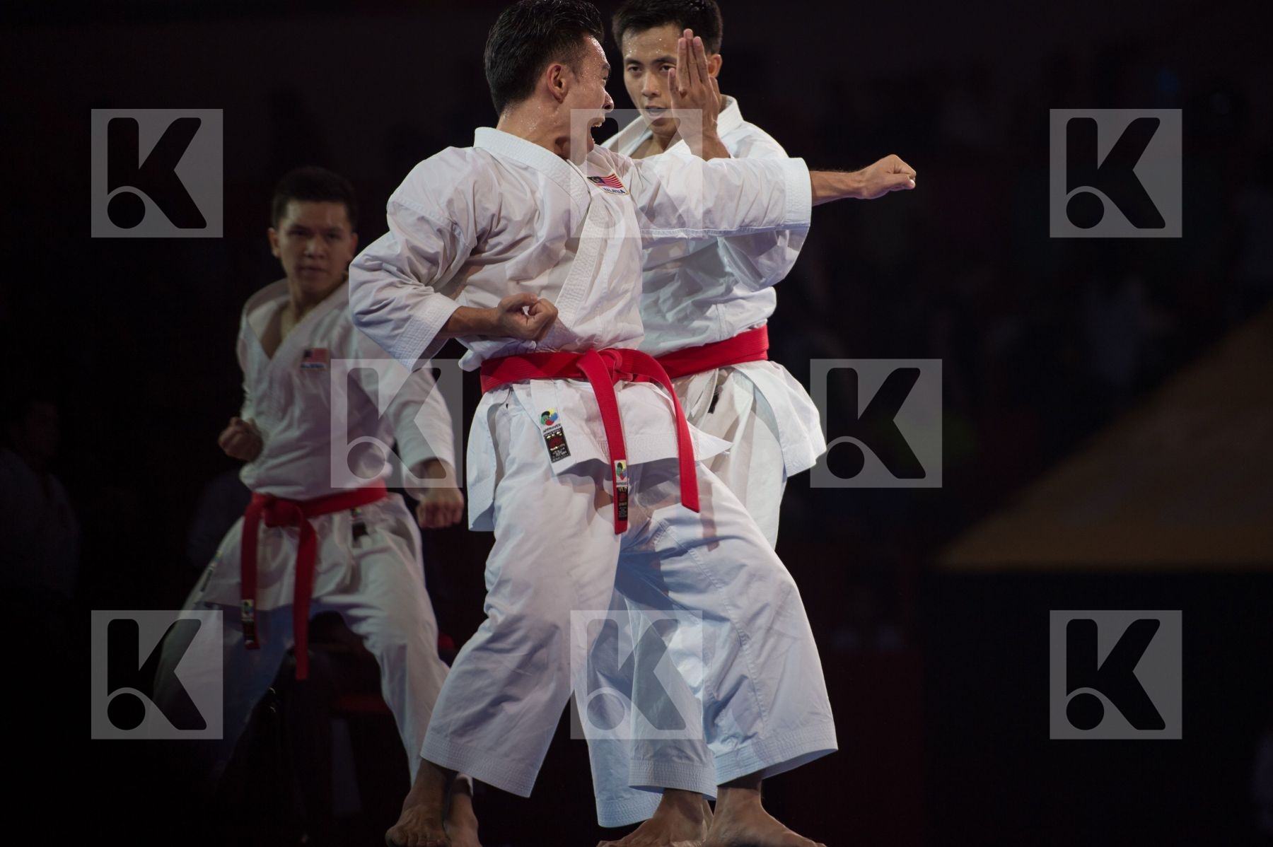 bunkai Dubai final kata Malaysia Male team