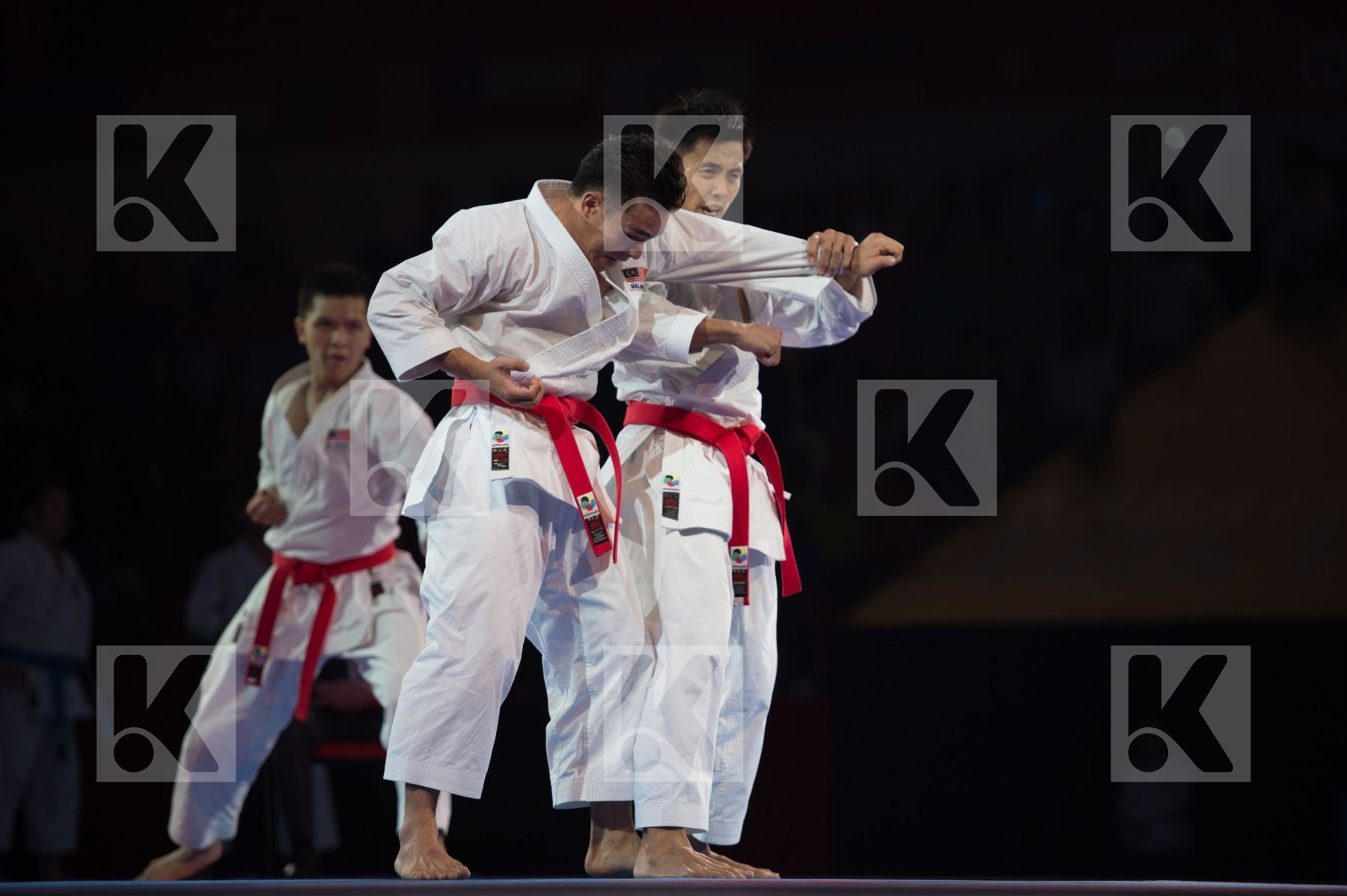 bunkai Dubai final kata Malaysia Male team