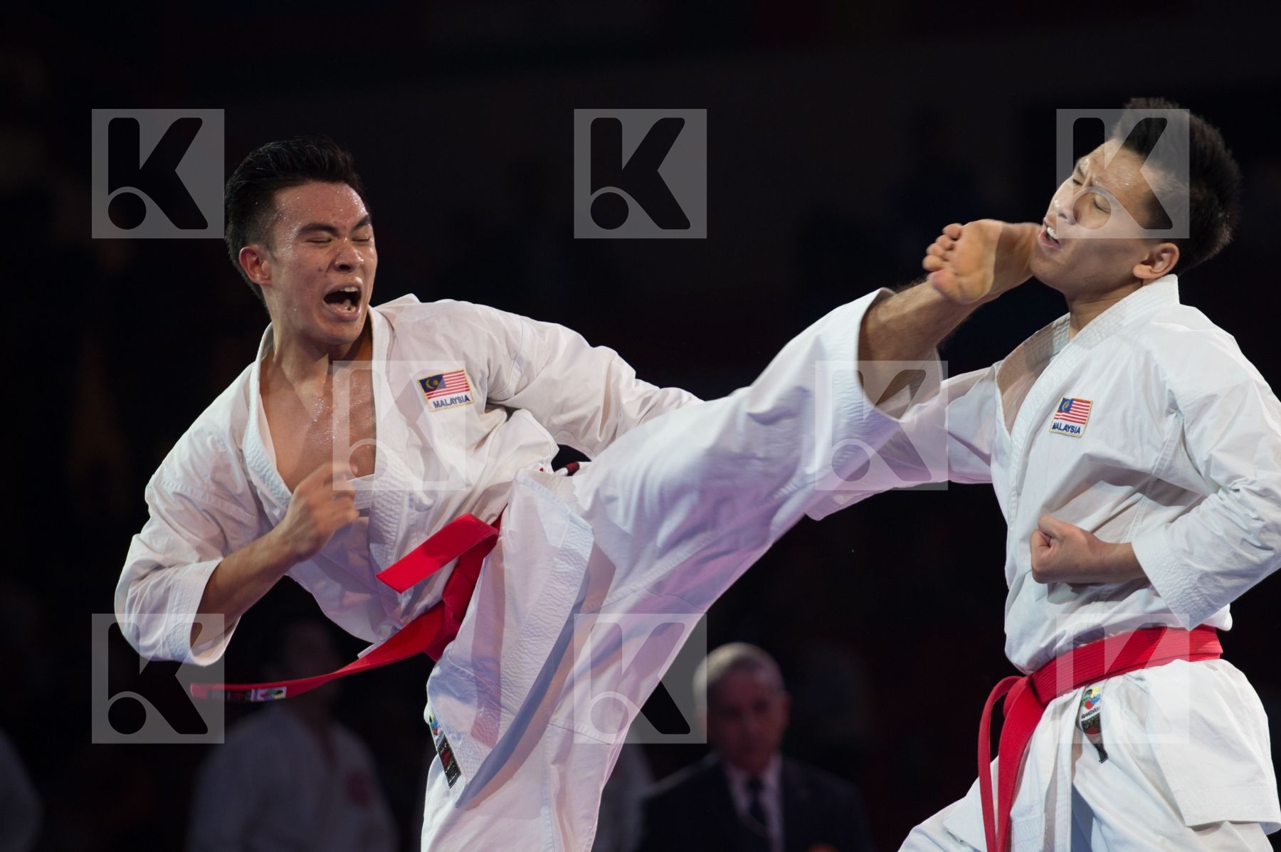bunkai Dubai final kata Malaysia Male team