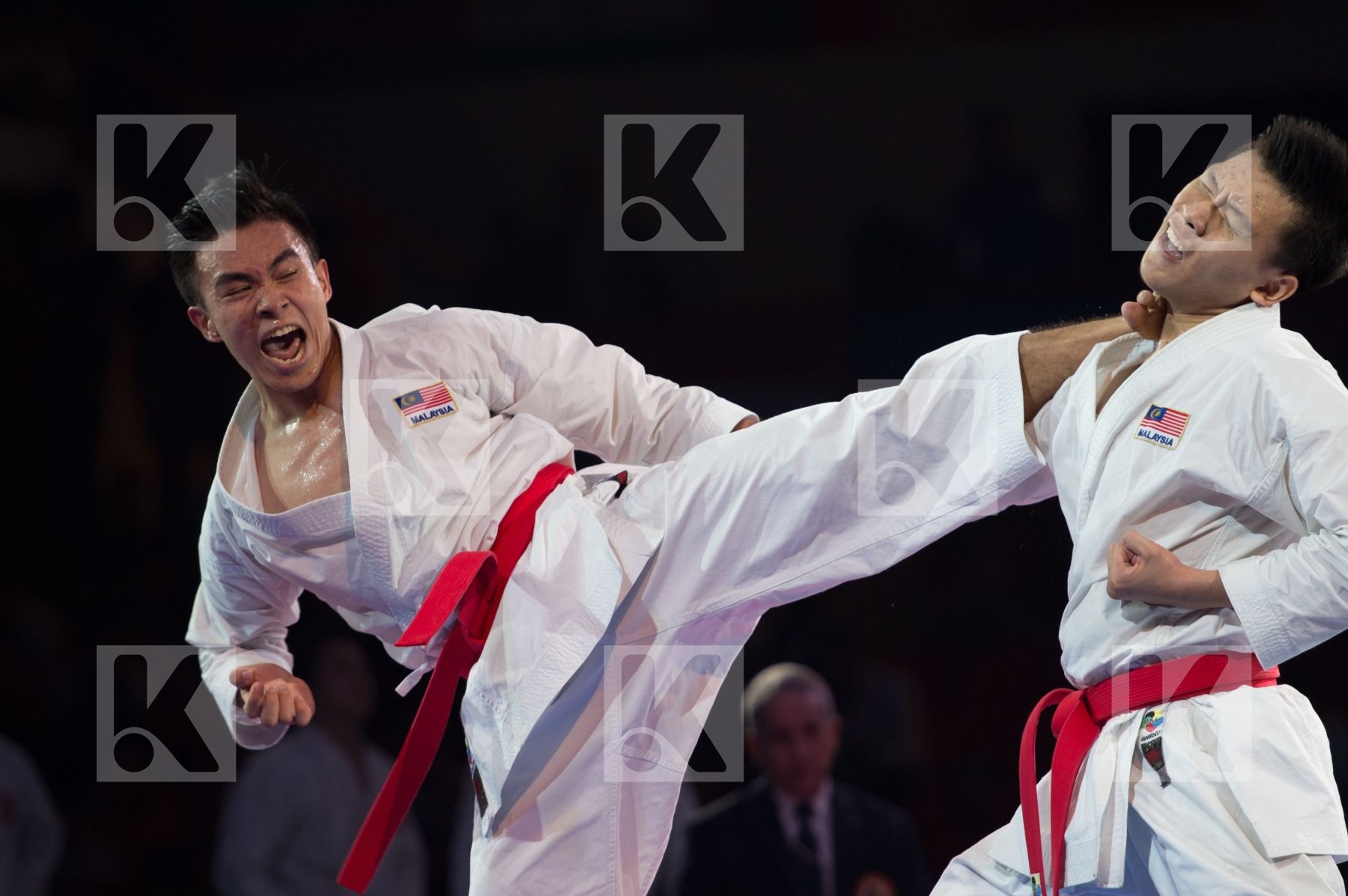 bunkai Dubai final kata Malaysia Male team