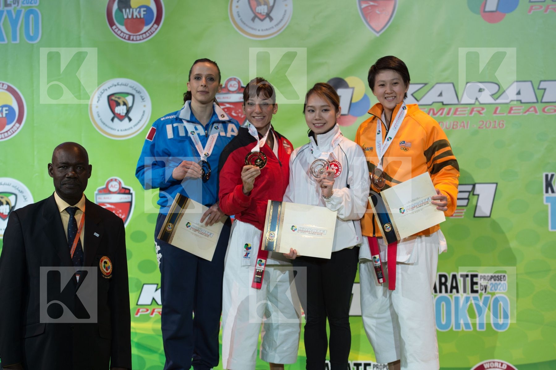Battaglia Sara Dubai Female Hong Kong Italy kata Lau Mo Sheung G