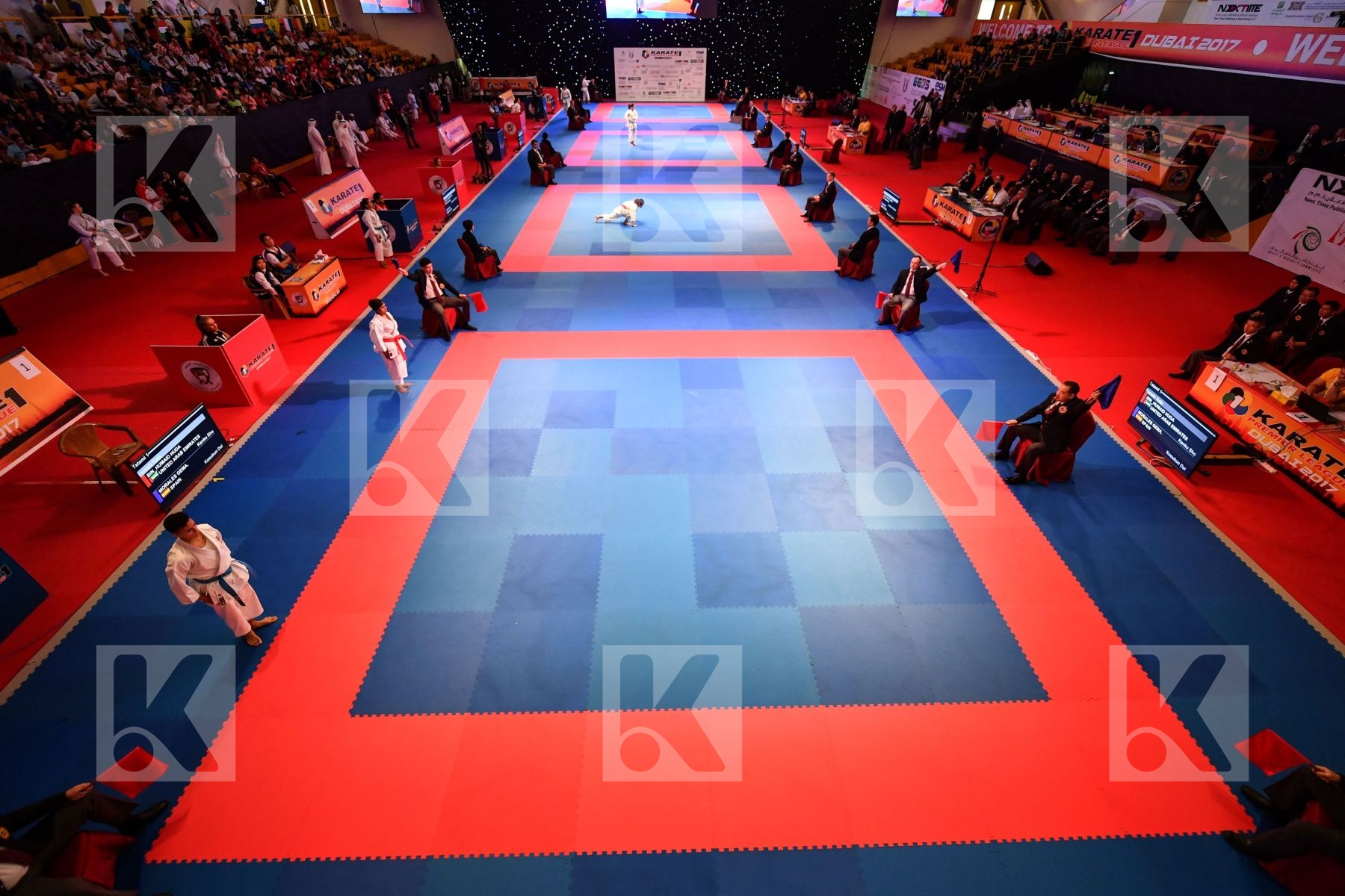 Arena elimination tatami