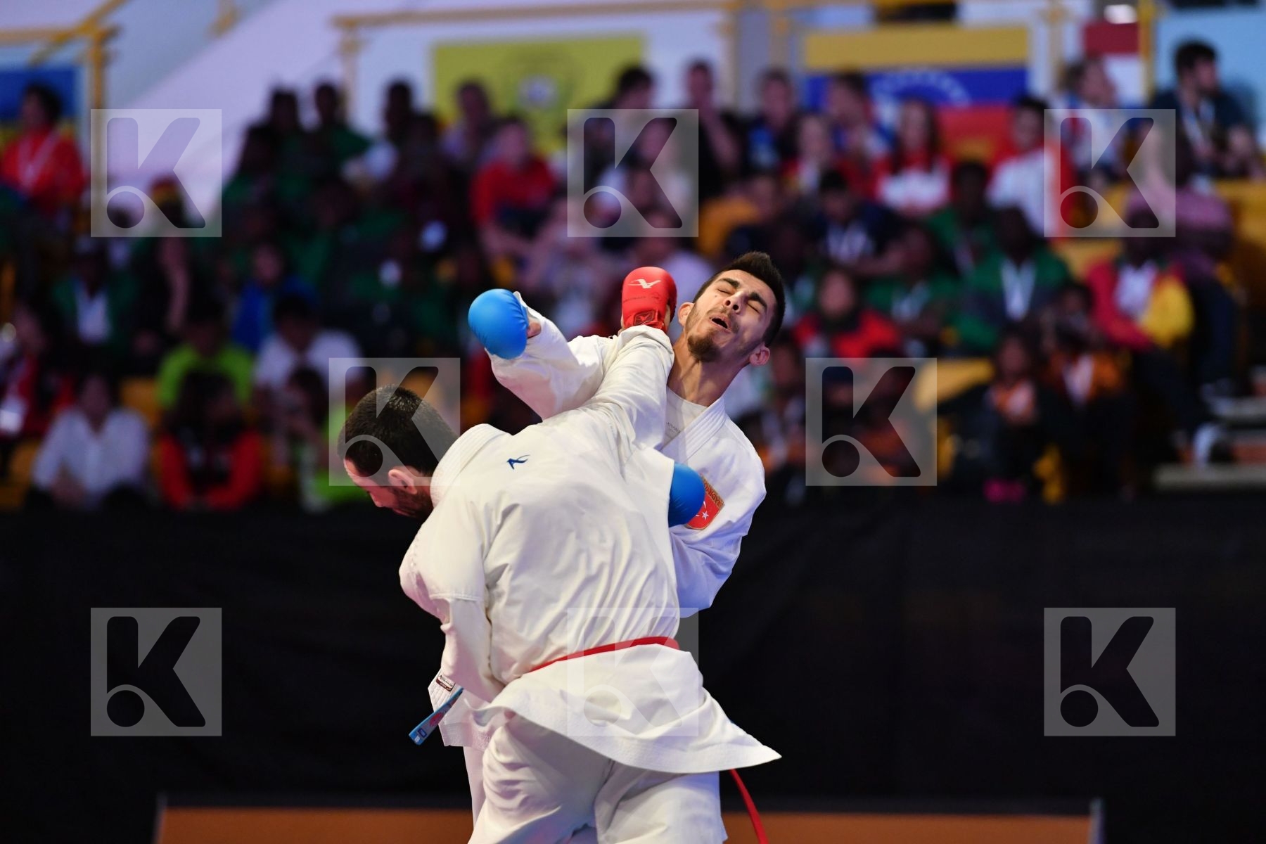 Georgia Male kumite -60 kg Samdan Eray Tkebuchava David Turkey