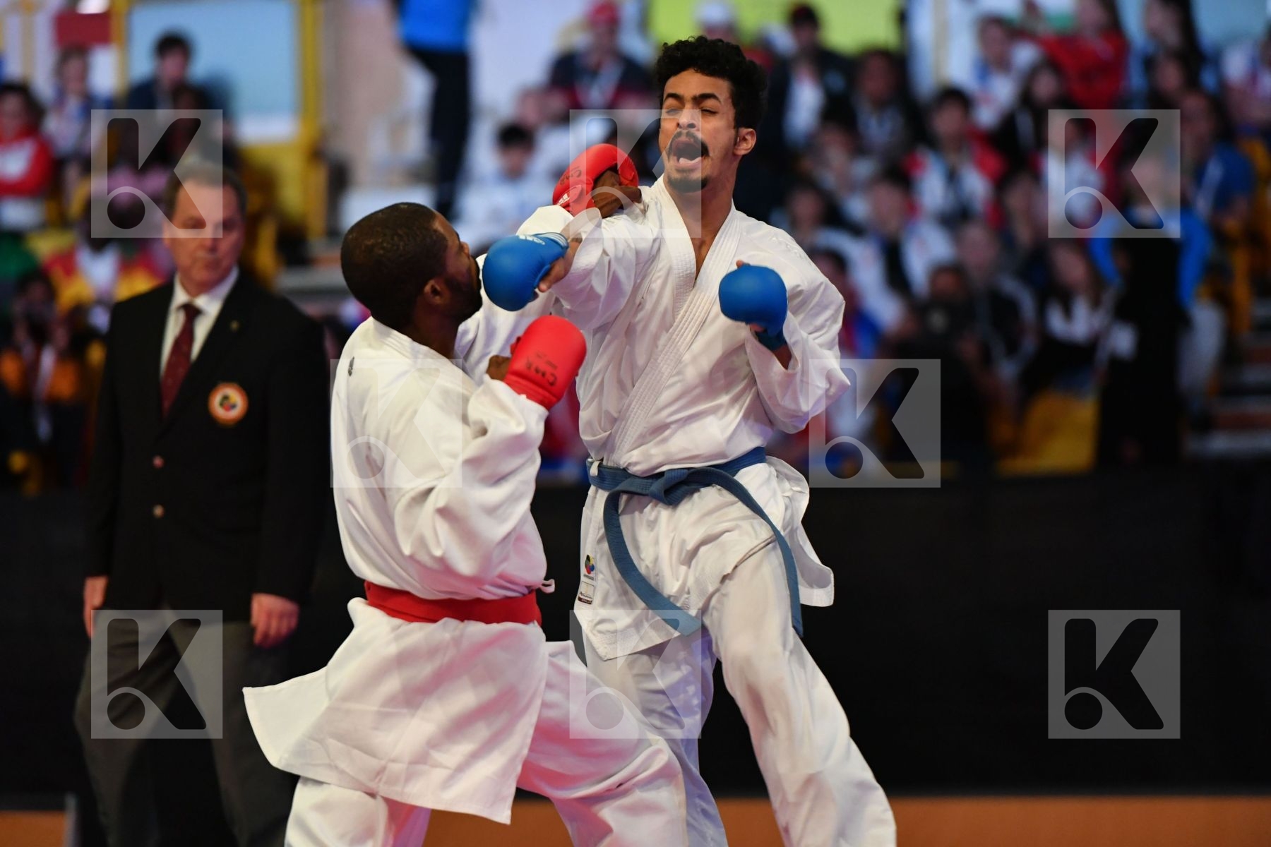 Alotaibi Bader Cameroon Male kumite -67 kg Ndougsa atsa Christia
