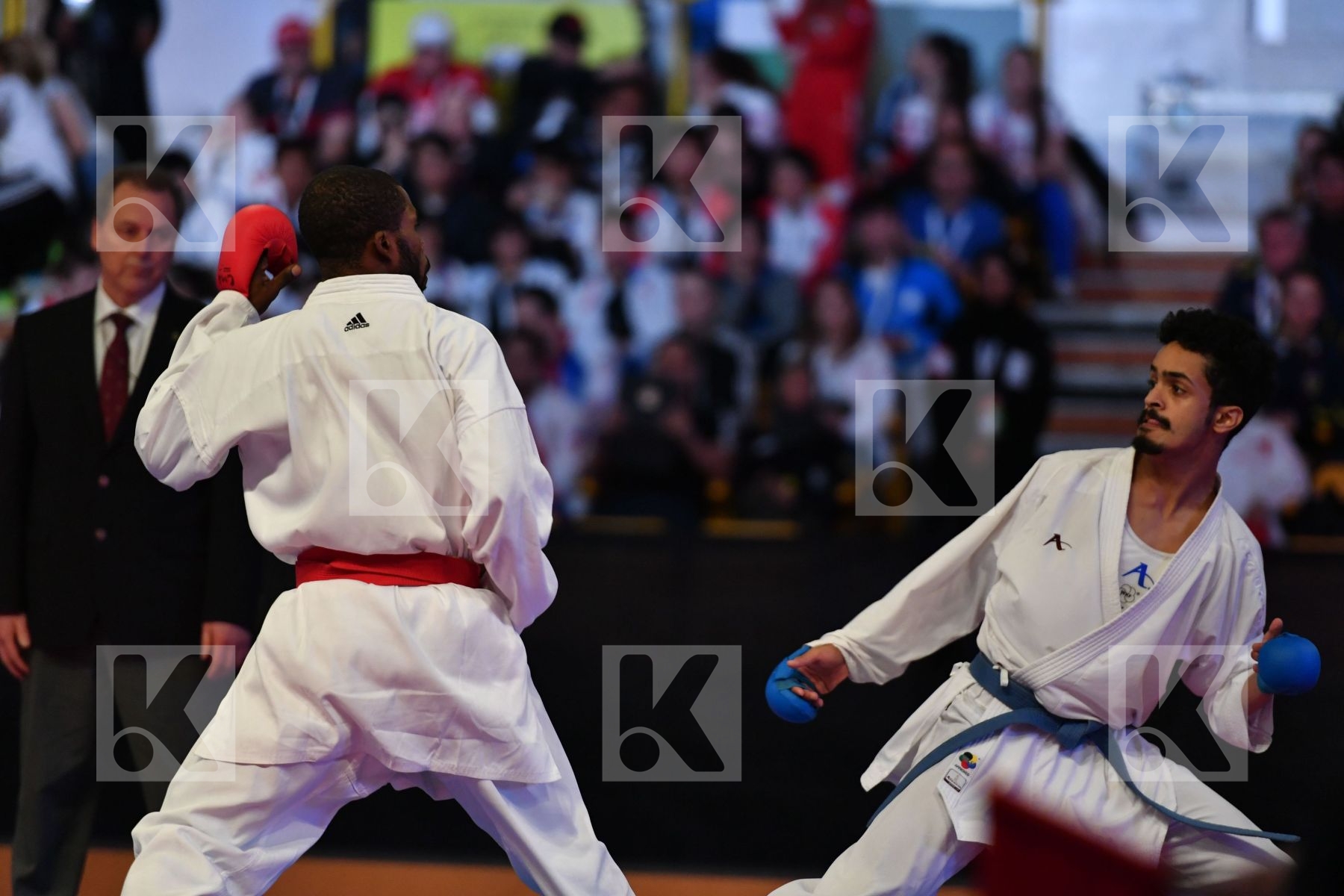 Alotaibi Bader Cameroon Male kumite -67 kg Ndougsa atsa Christia