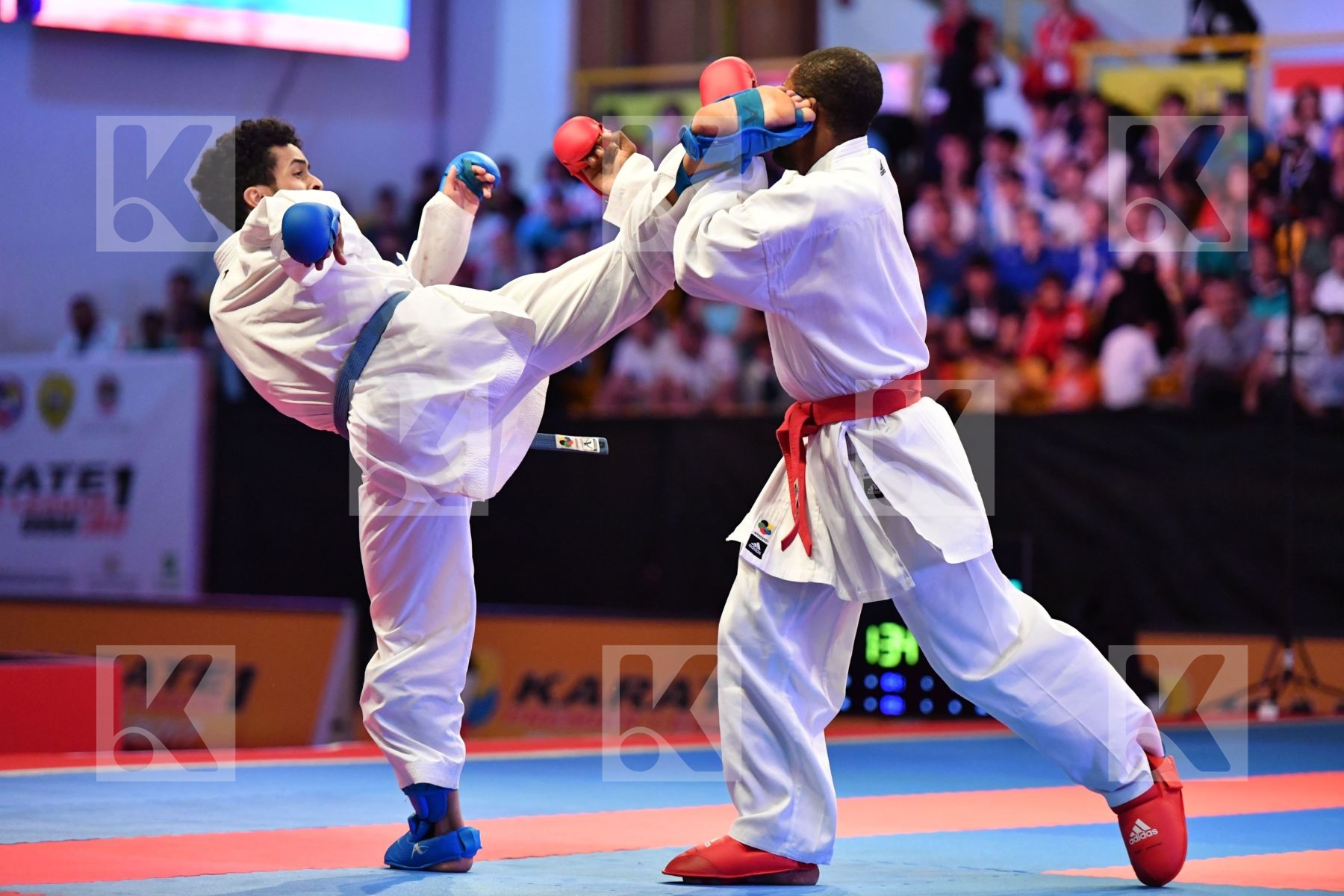 Alotaibi Bader Cameroon Male kumite -67 kg Ndougsa atsa Christia