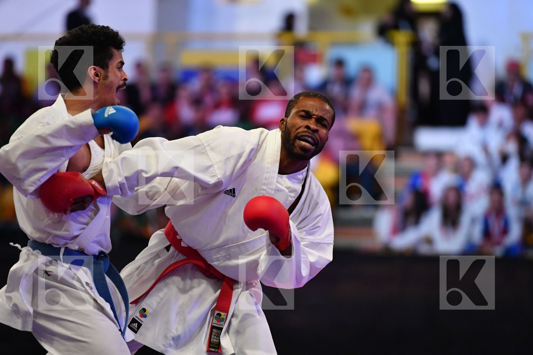 Alotaibi Bader Cameroon Male kumite -67 kg Ndougsa atsa Christia