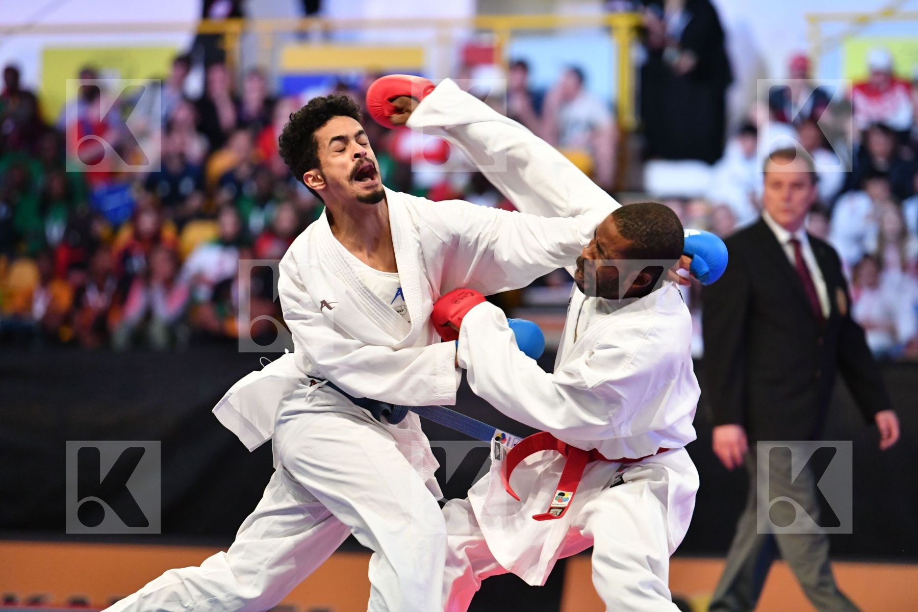 Alotaibi Bader Cameroon Male kumite -67 kg Ndougsa atsa Christia