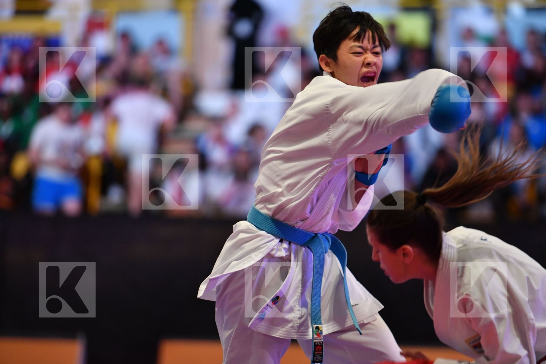 Chinese taipei Female kumite -50 kg Ku Tsui-ping Milivojcevic Je