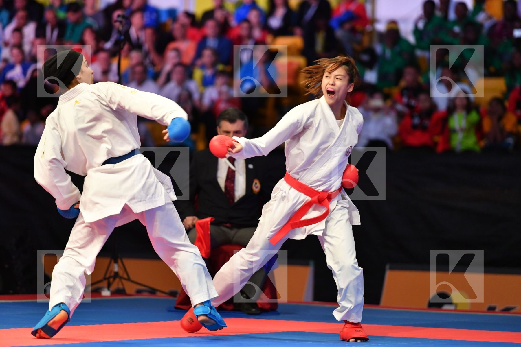 Barzegarvaskasi Zohreh Chinese taipei Female kumite -55 kg Iran