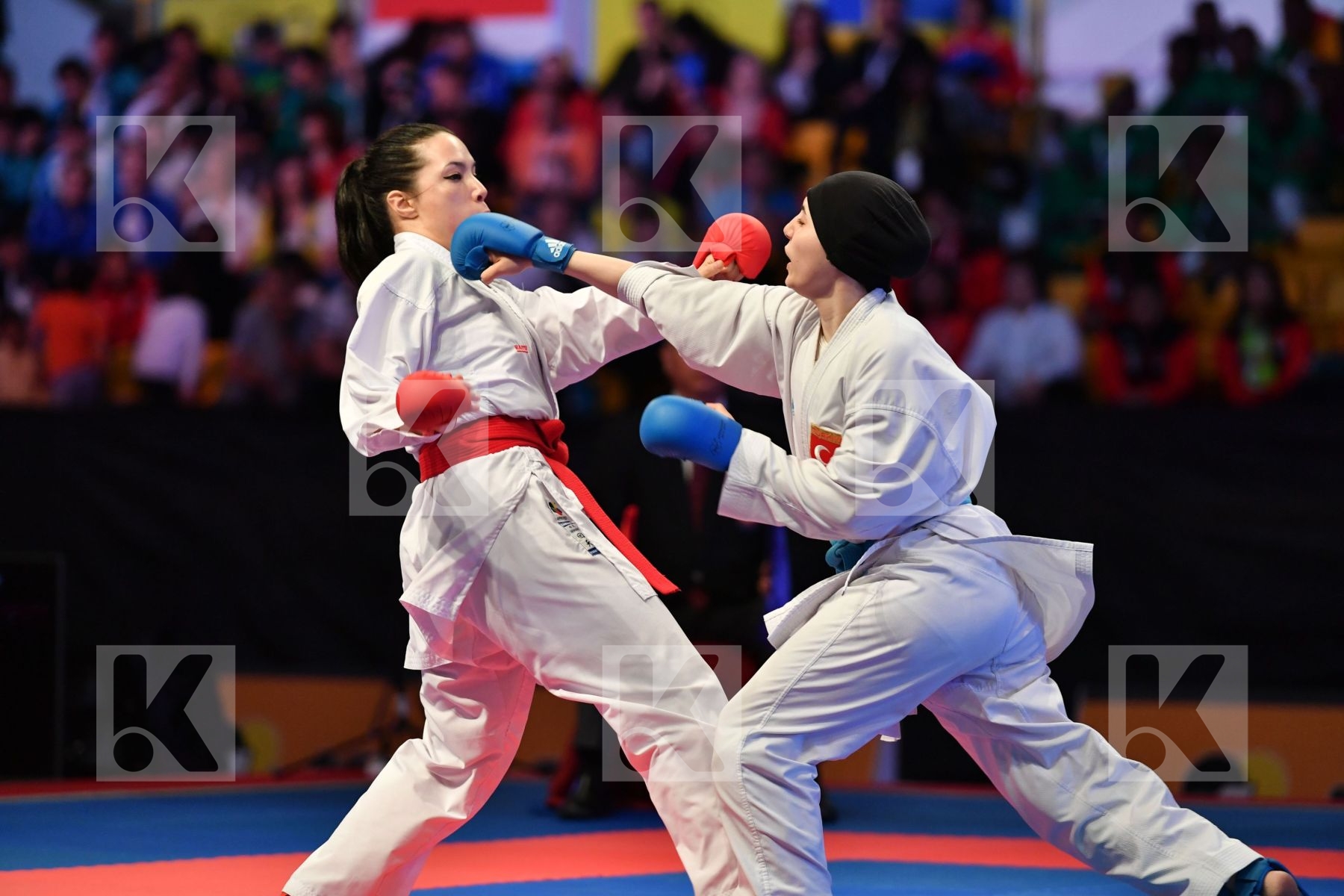 Demis Tugce Female kumite -55 kg Laaveri Sabina Sweden Turkey