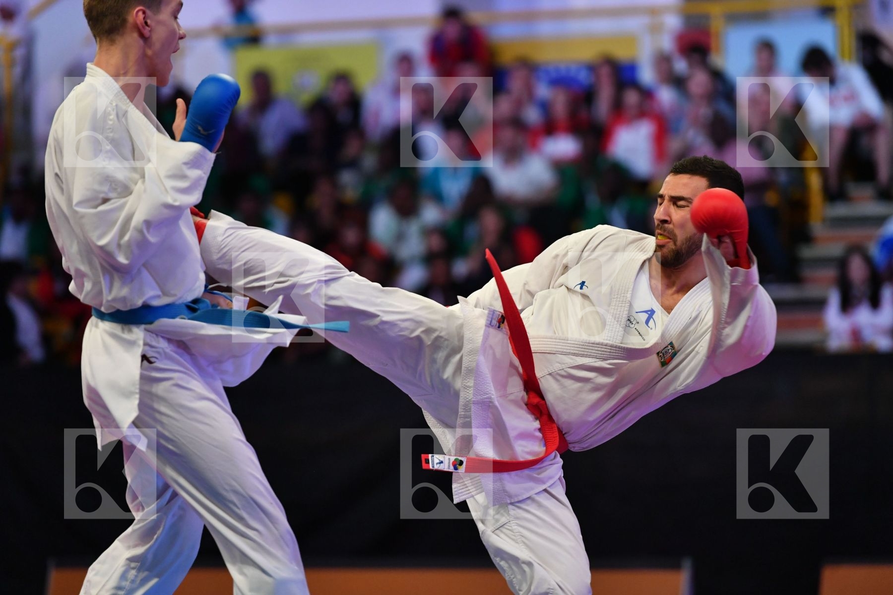 Azerbaijan Belarus Isakau Anton Male kumite -84 kg Mamayev Aykha