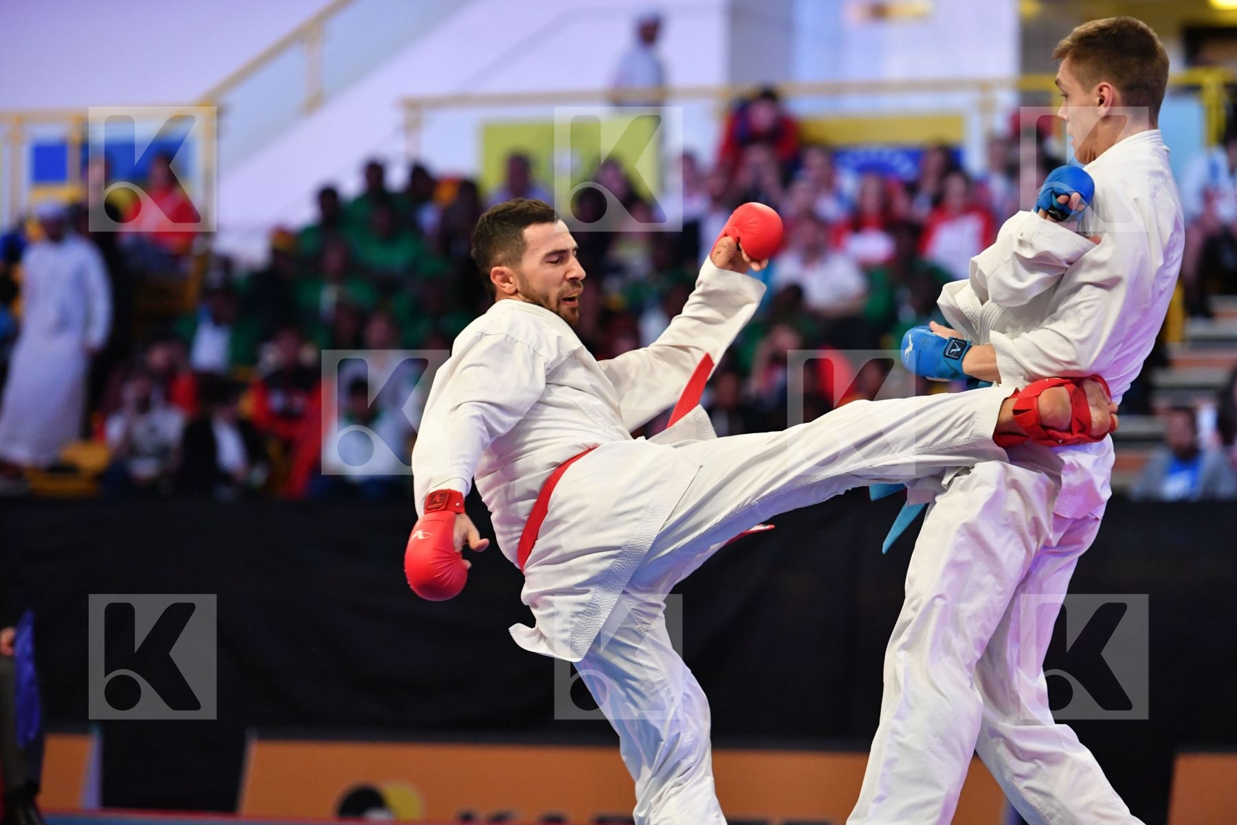 Azerbaijan Belarus Isakau Anton Male kumite -84 kg Mamayev Aykha