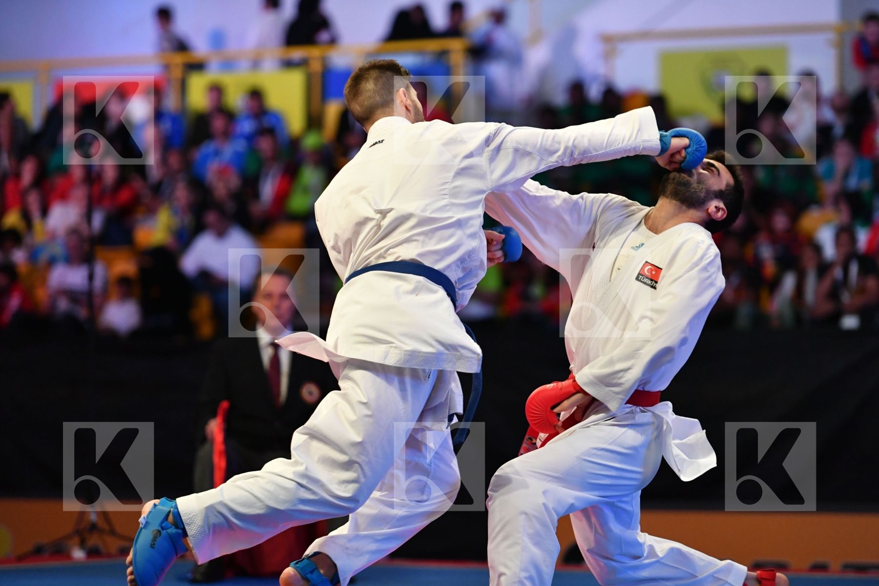 Aktas Ugur Greece Male kumite -84 kg Turkey Tzanos Georgios
