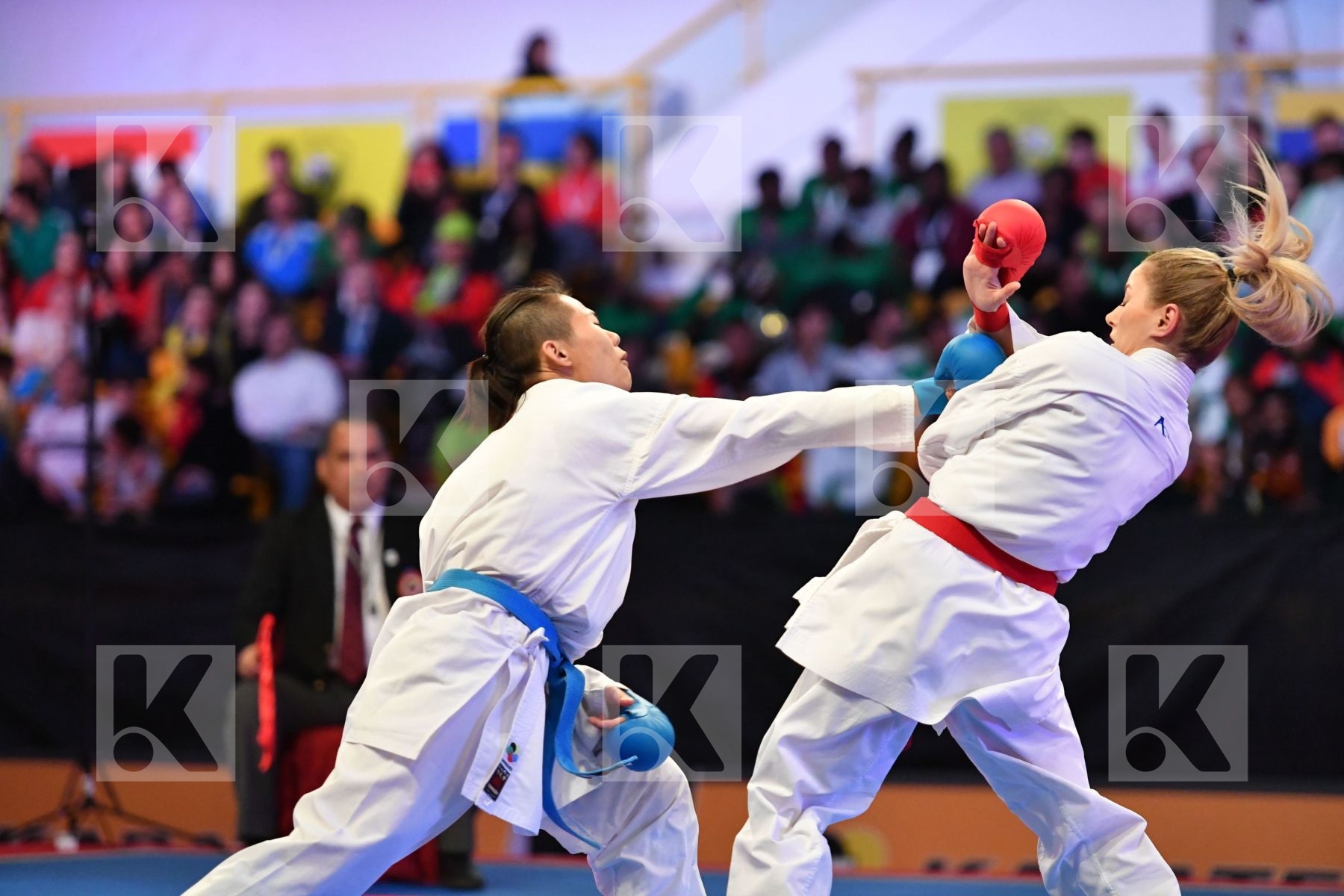 Female kumite -61 kg Thi ngoan Nguyen Turkey Viet nam Yakan Tuba