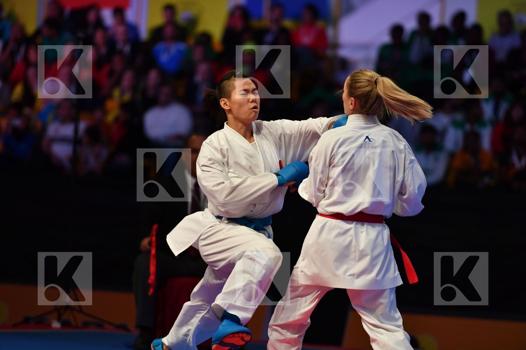 Female kumite -61 kg Thi ngoan Nguyen Turkey Viet nam Yakan Tuba