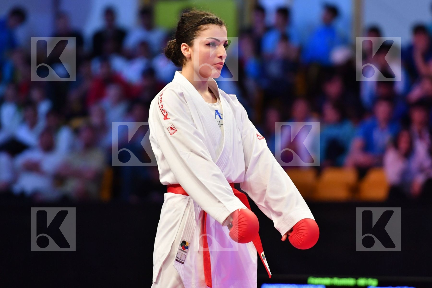 England Female kumite -68 kg Greece Karwacinski Kate Panetsidou