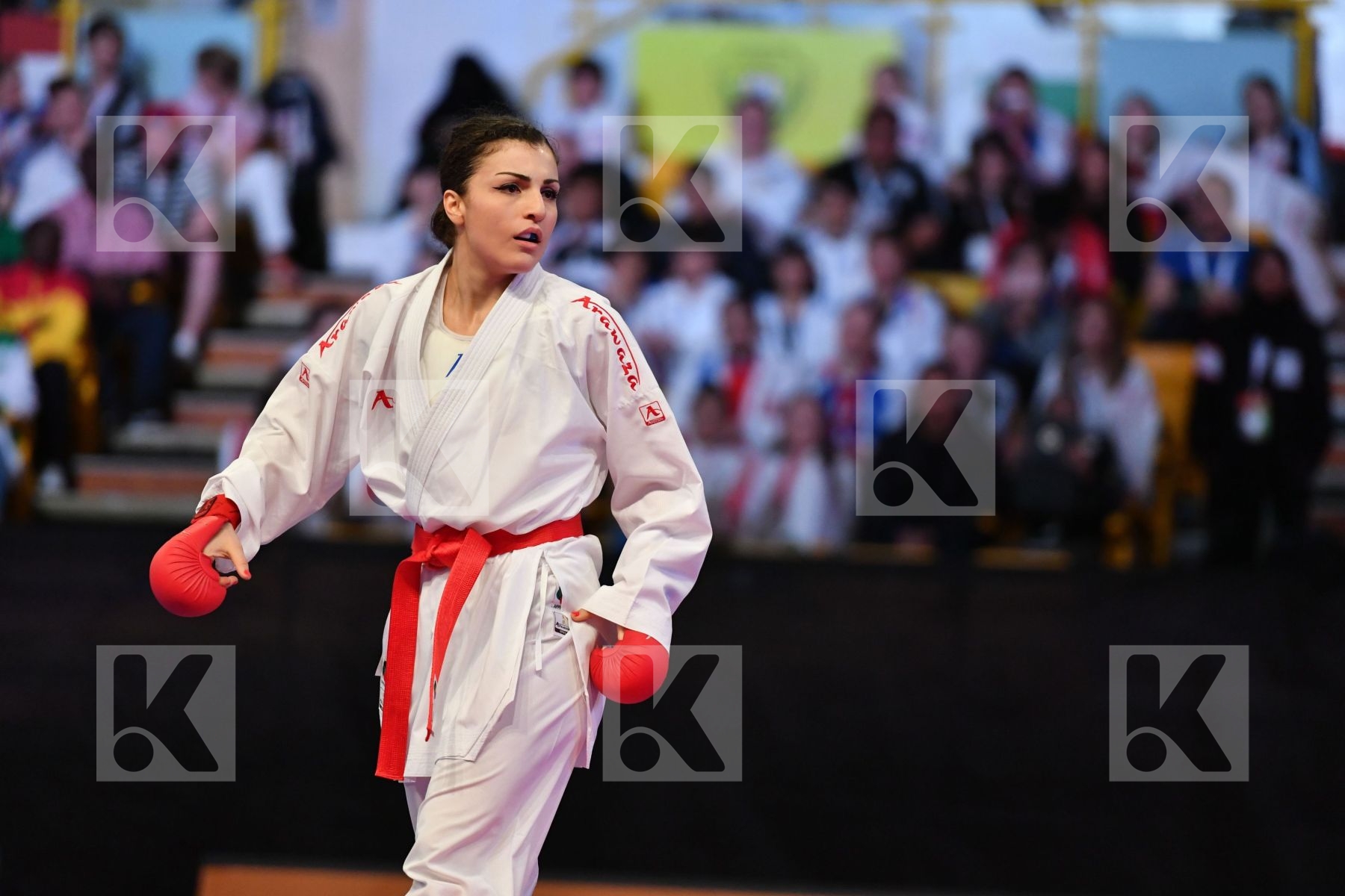 England Female kumite -68 kg Greece Karwacinski Kate Panetsidou