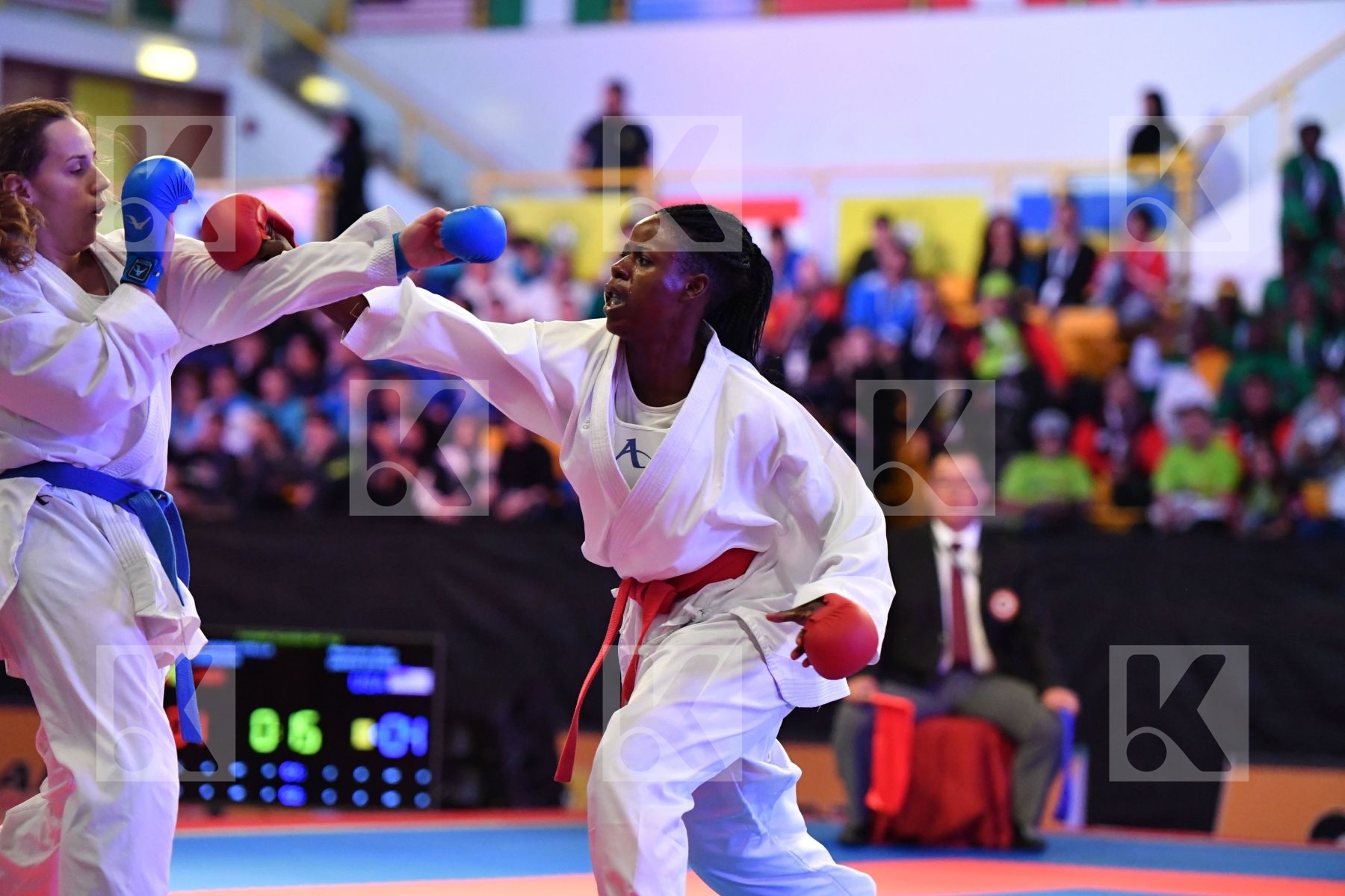Cameroon Female kumite 68+ kg Ogandoa nsioma Stella United state