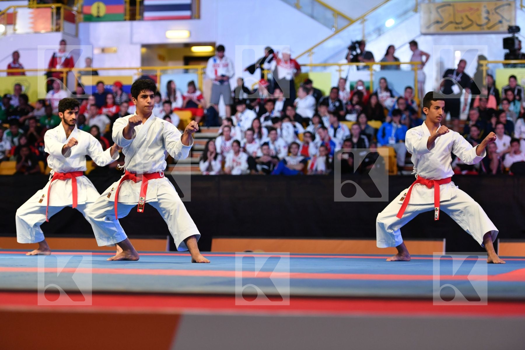 Goju shiho sho Male team kata Saudi arabia