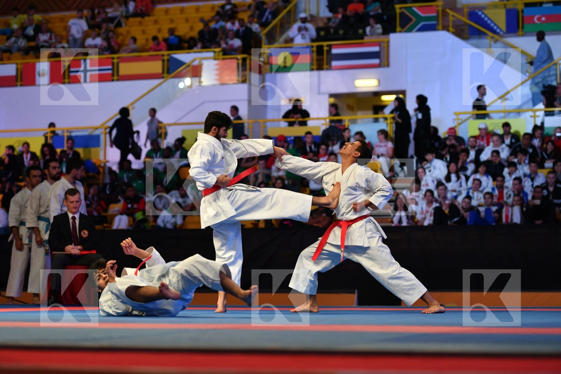 Goju shiho sho Male team kata Saudi arabia