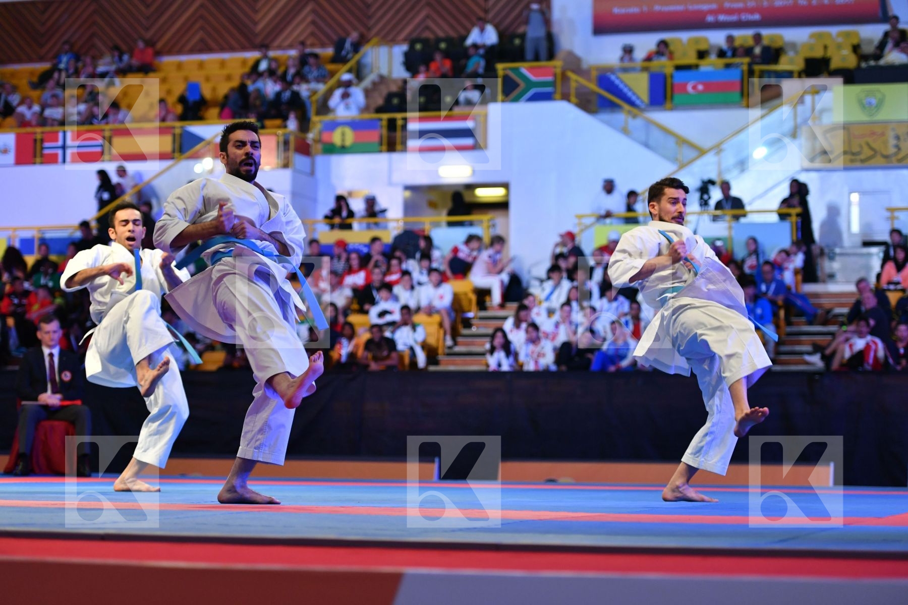Iran Iran Iran Male team kata Unsu