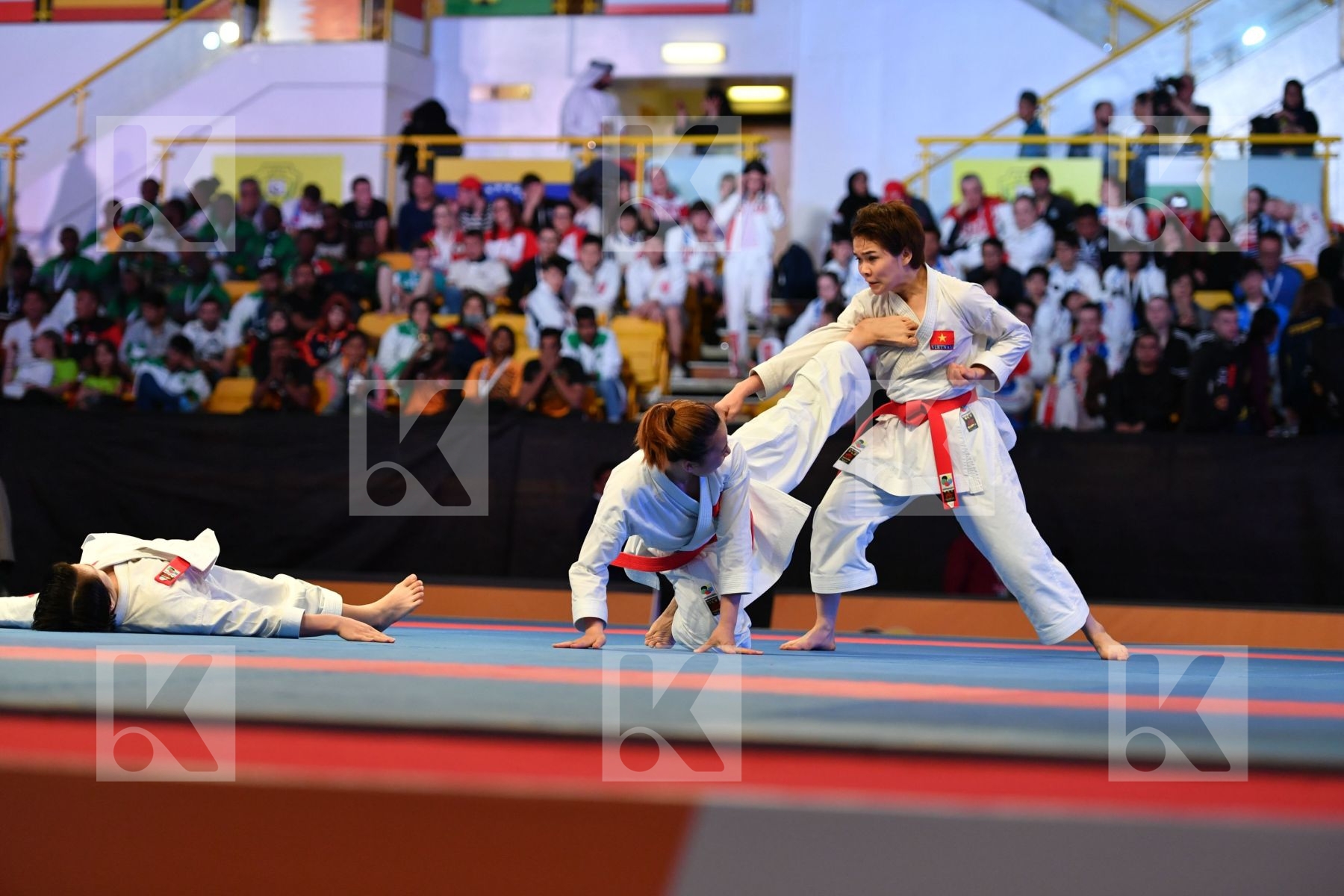 Female team kata Unshu Viet nam Vietnam Vietnam