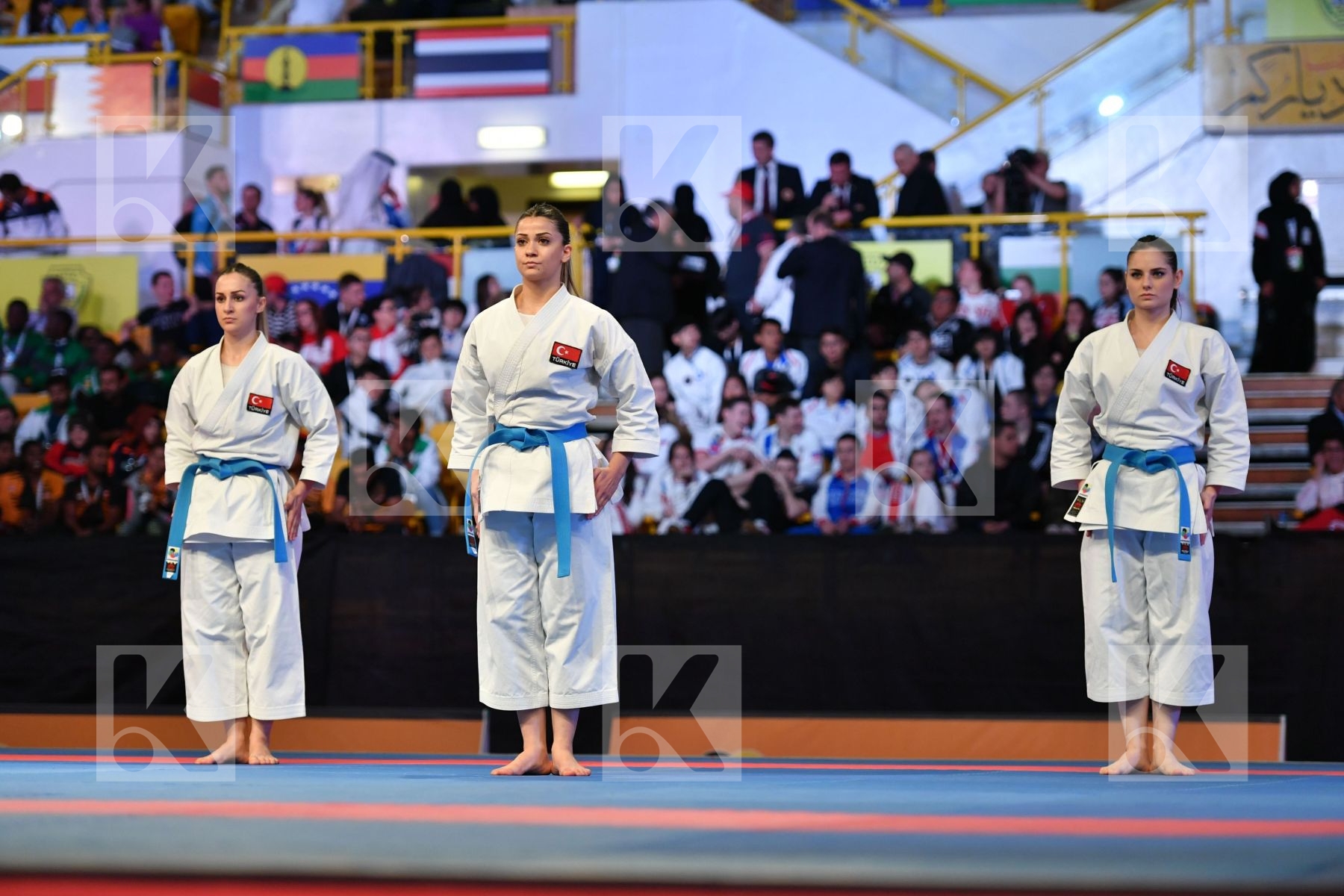 Female team kata Turkey Turkey Turkey