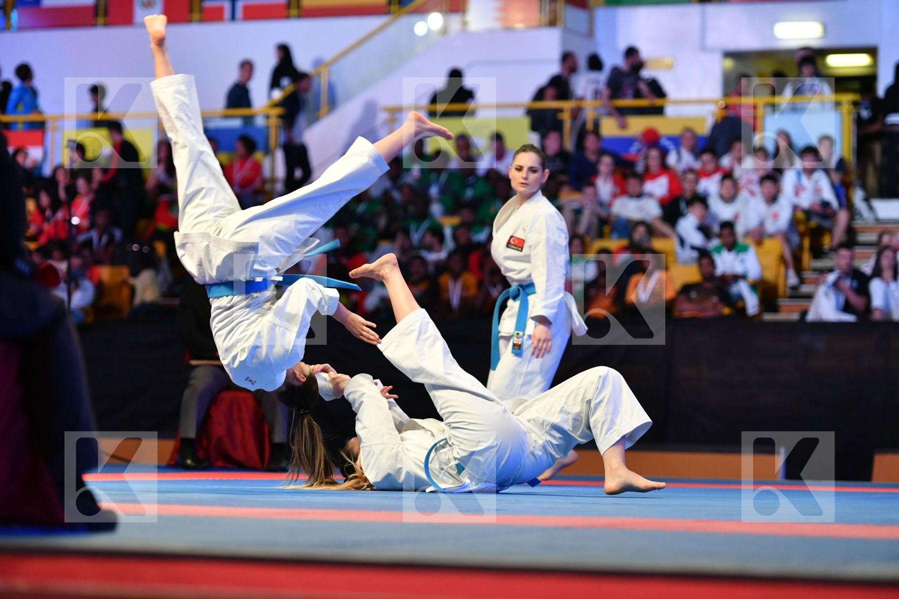 Female team kata Turkey Turkey Turkey