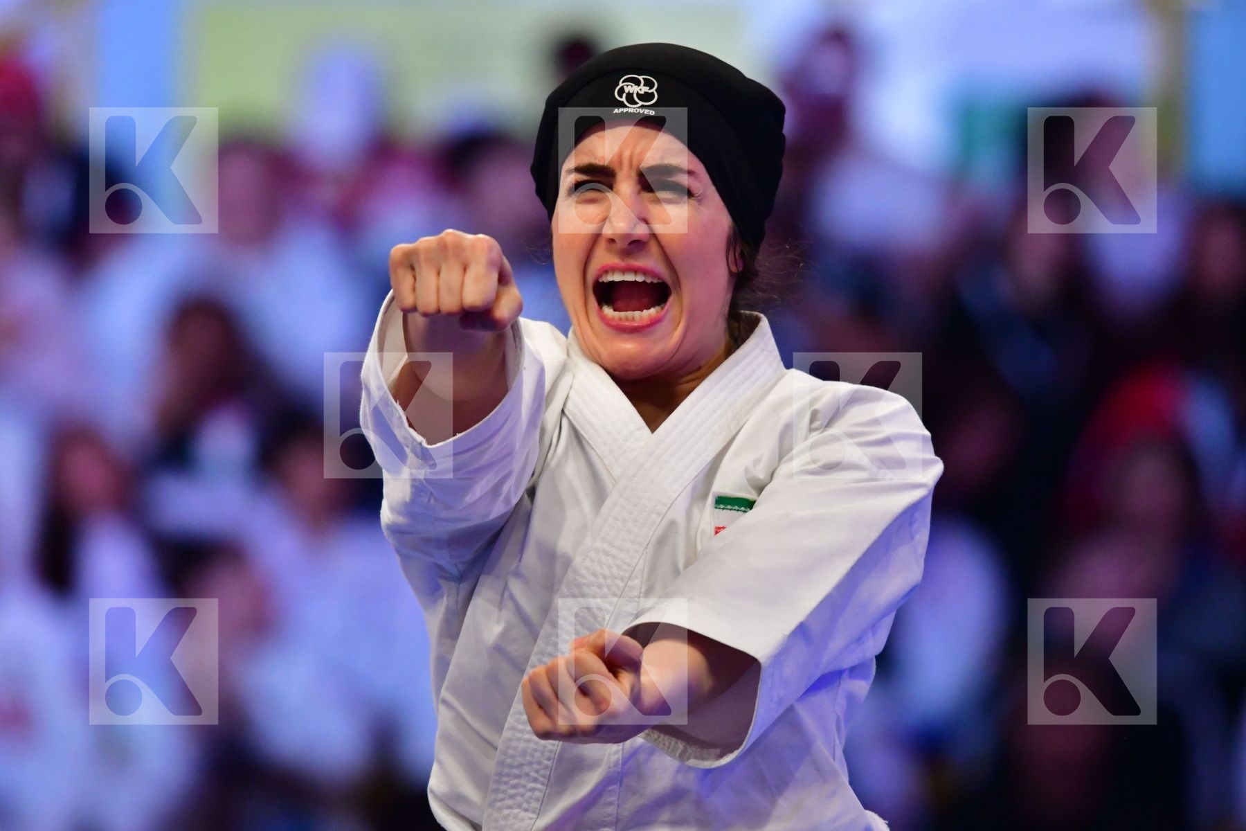 Bagheri bazardeh Negin Chatanyara kushanku Female kata Iran