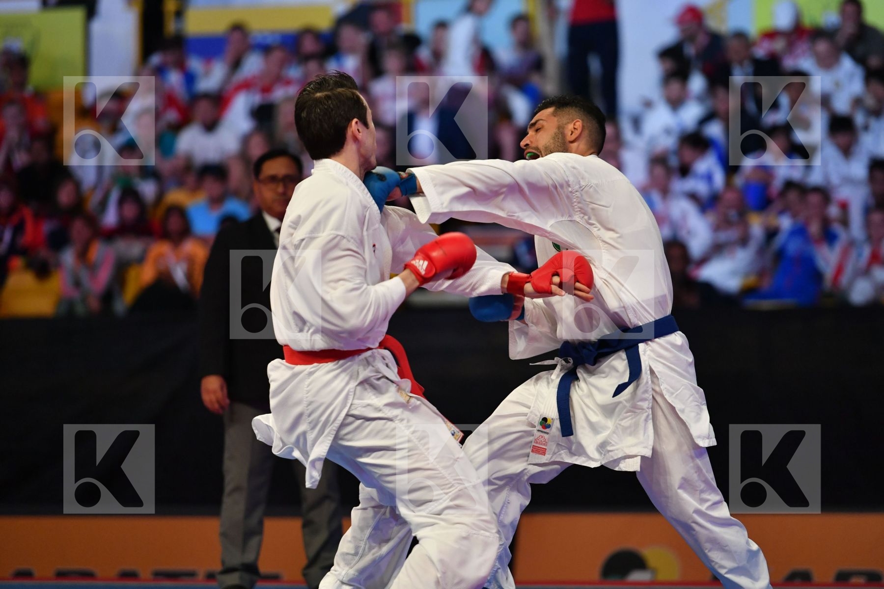 Busa Luigi Italy Male kumite -75 kg Scott Thomas United states