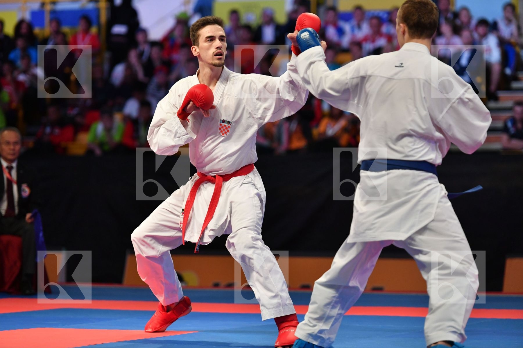 Croatia Granovesov Ilya Kvesic Ivan Male kumite -84 kg Russian f