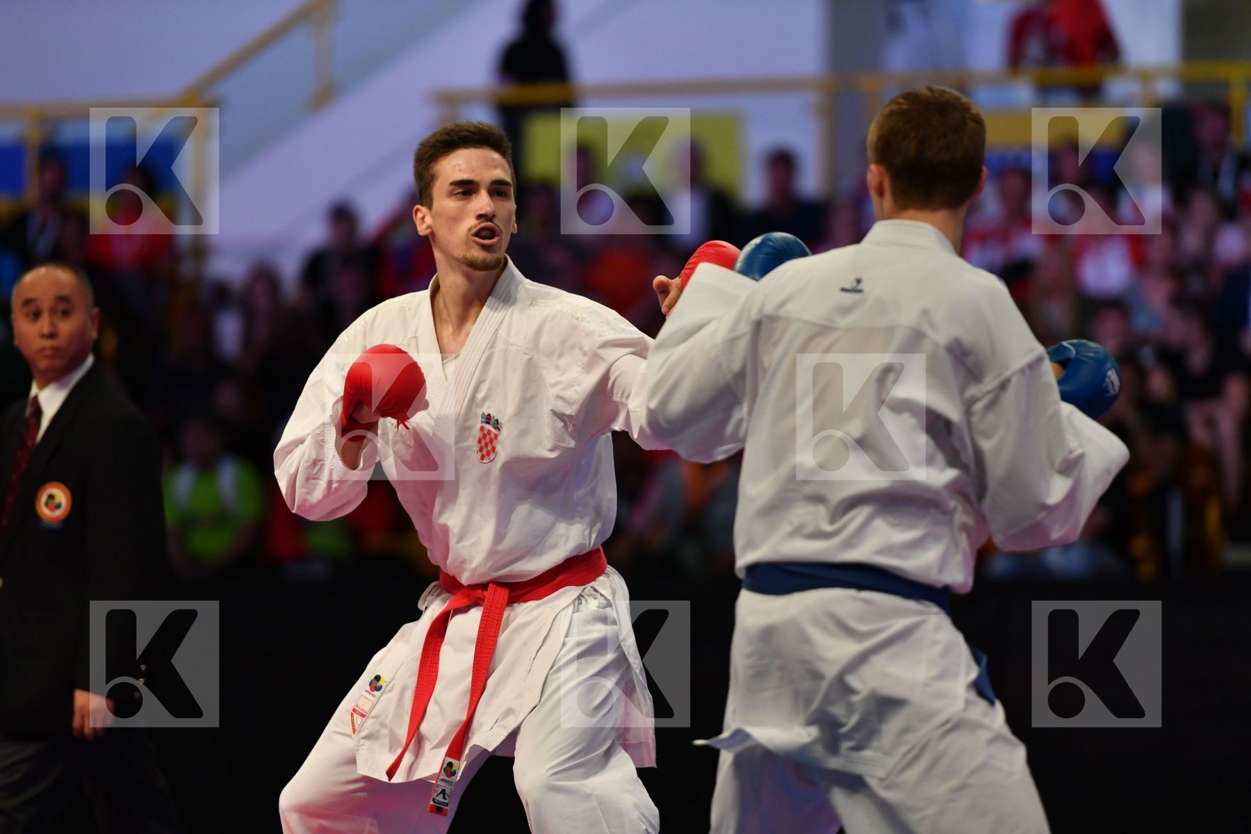 Croatia Granovesov Ilya Kvesic Ivan Male kumite -84 kg Russian f