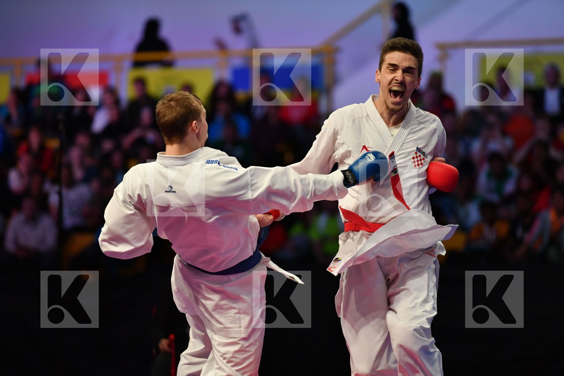 Croatia Granovesov Ilya Kvesic Ivan Male kumite -84 kg Russian f